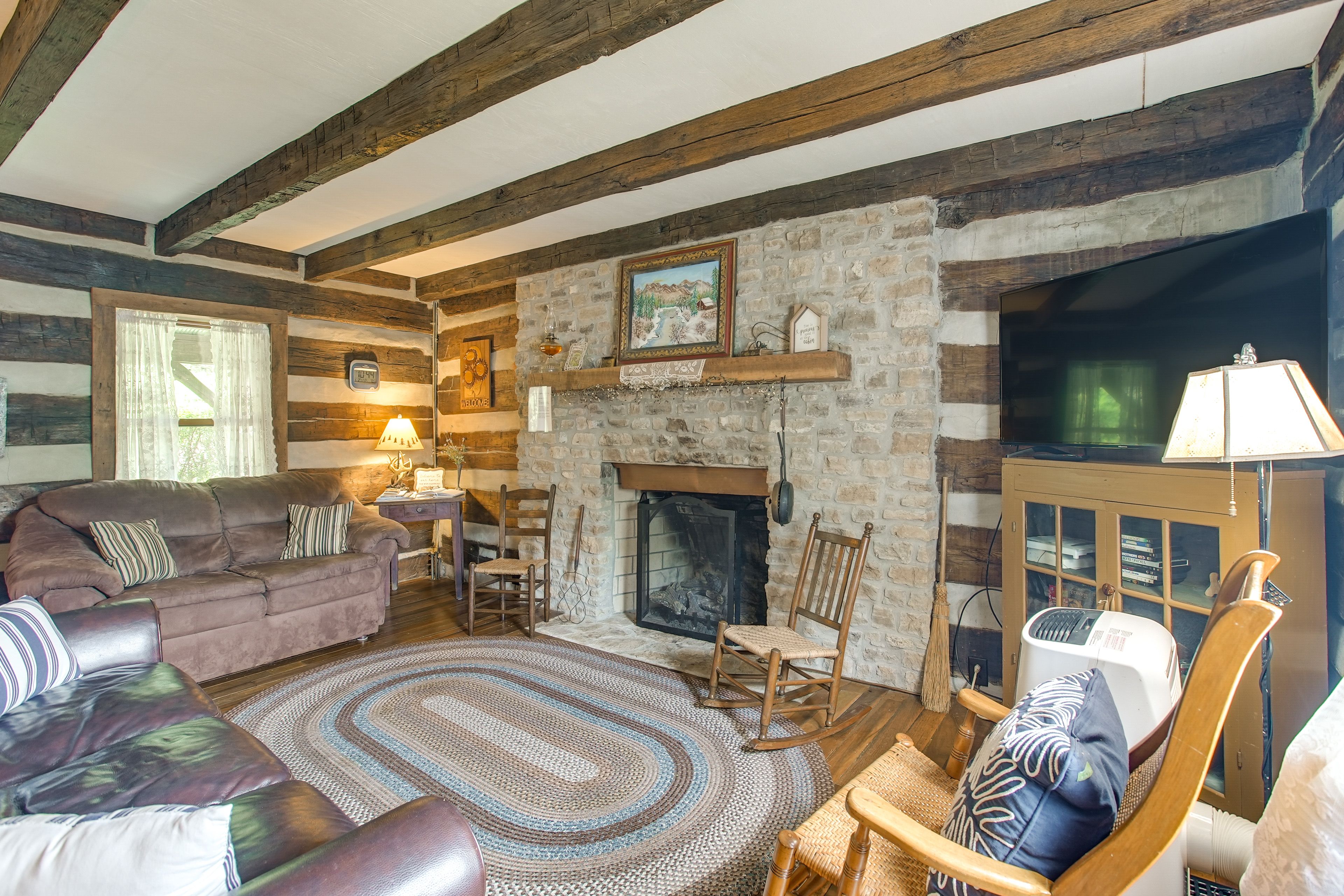 Living Room | Main Level | Flat-Screen TV w/ DVD Player | Free WiFi