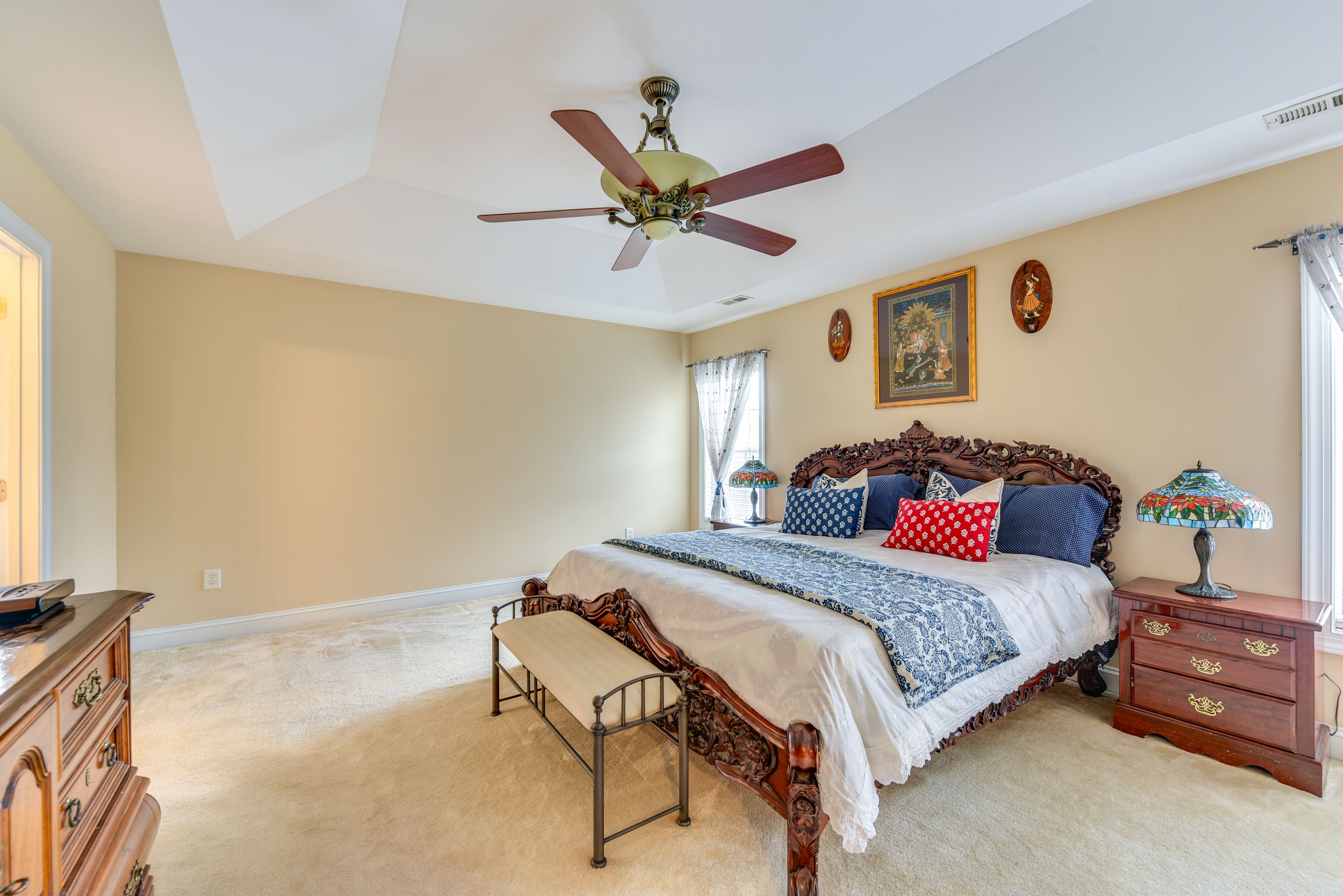 Bedroom 2 | 2nd Floor | King Bed | Queen Sleeper Sofa