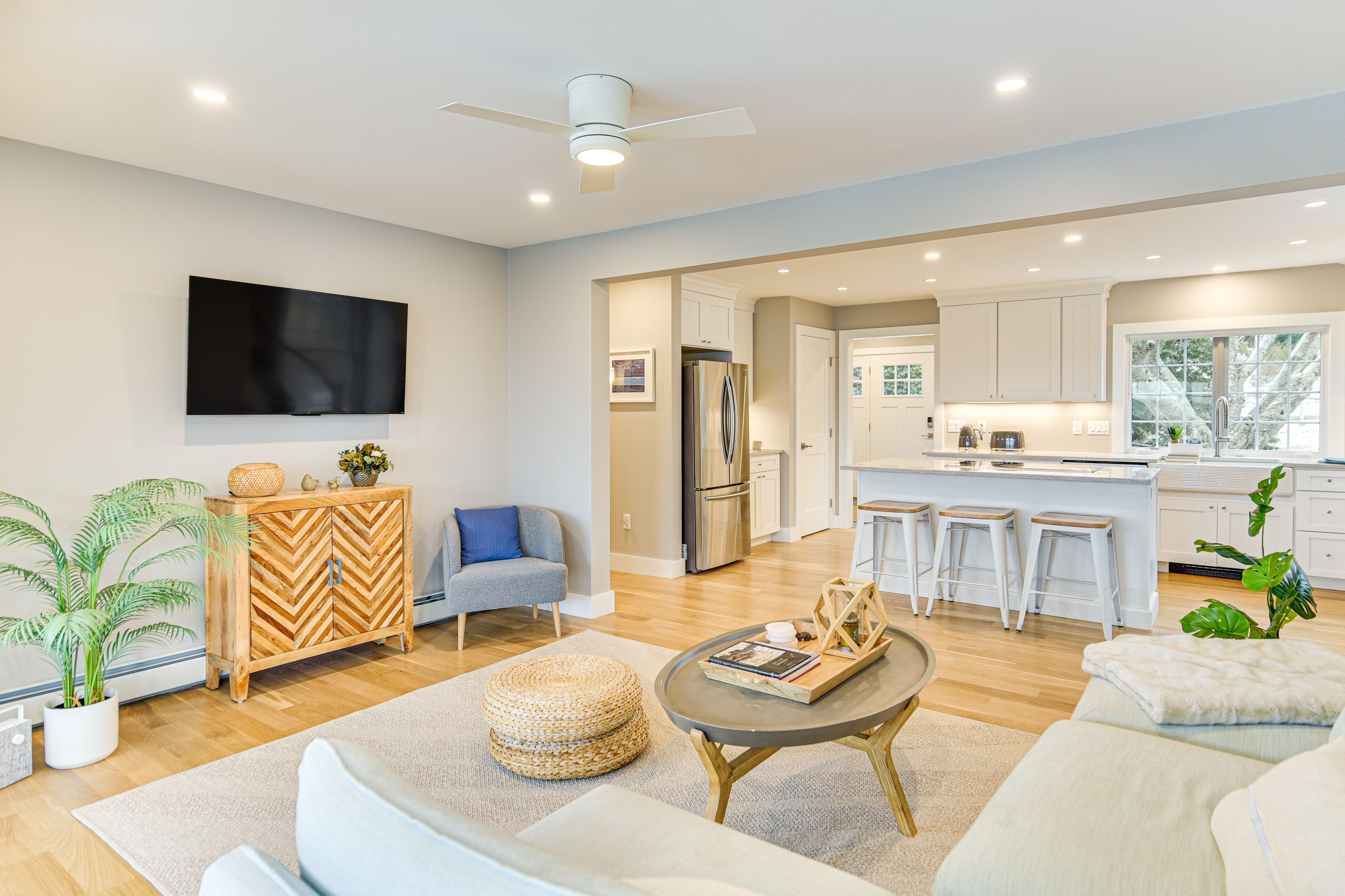 Living Room | Main Level | Multi-Level Home | Central Heating