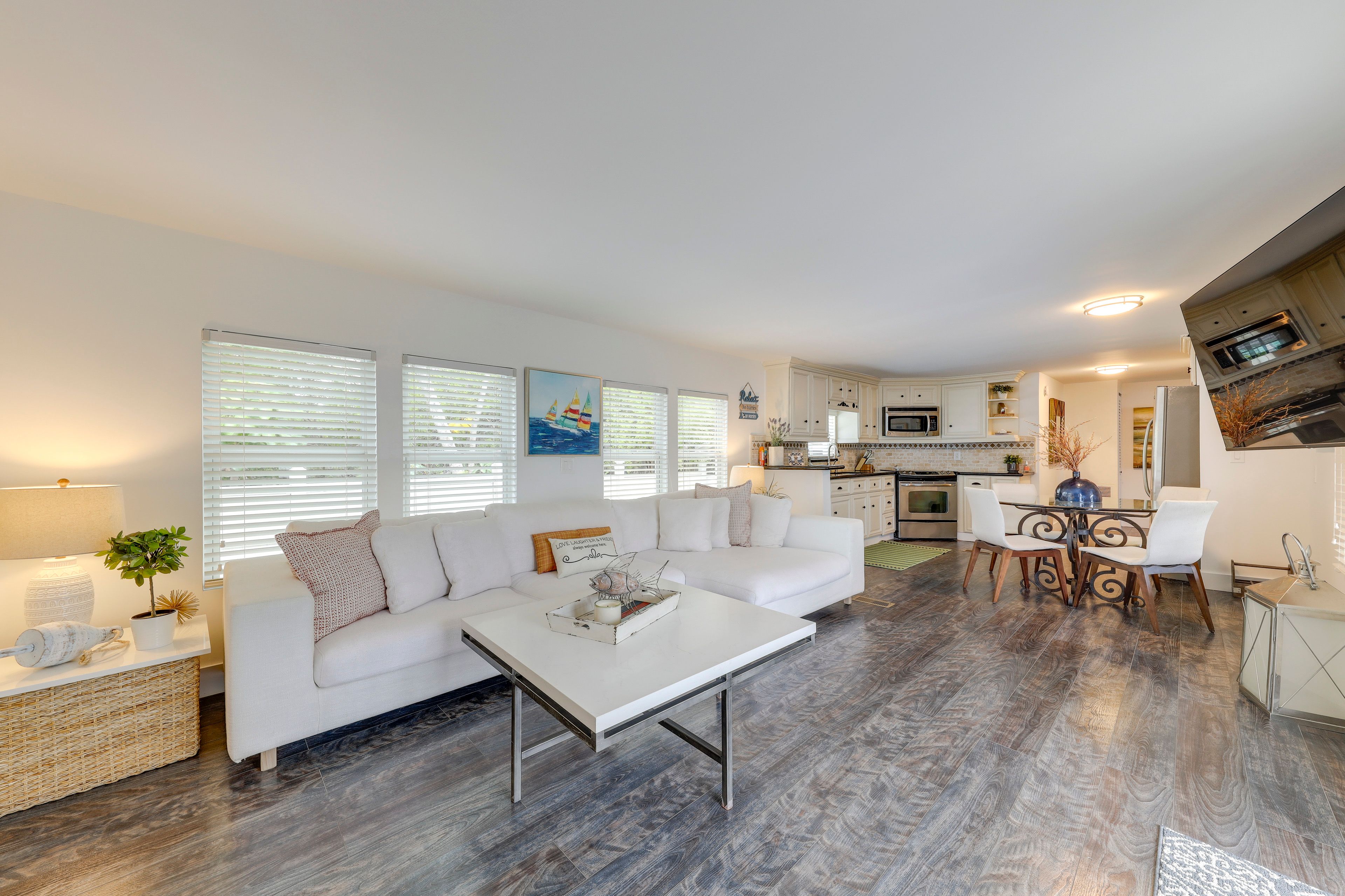 Tavernier Vacation Rental | 3BR | 3BA | 1,056 Sq Ft | Steps to Enter