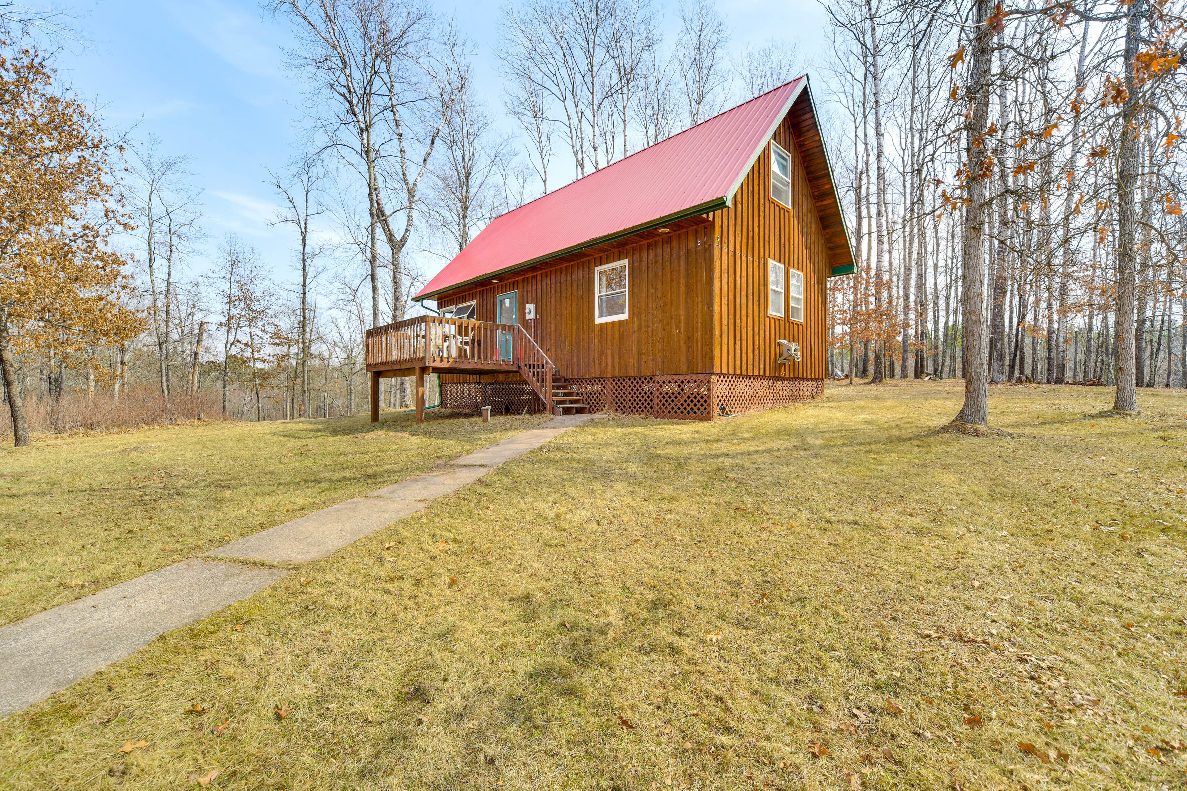 Trego Vacation Rental | 2BR | 1BA | Steps to Enter | 900 Sq Ft