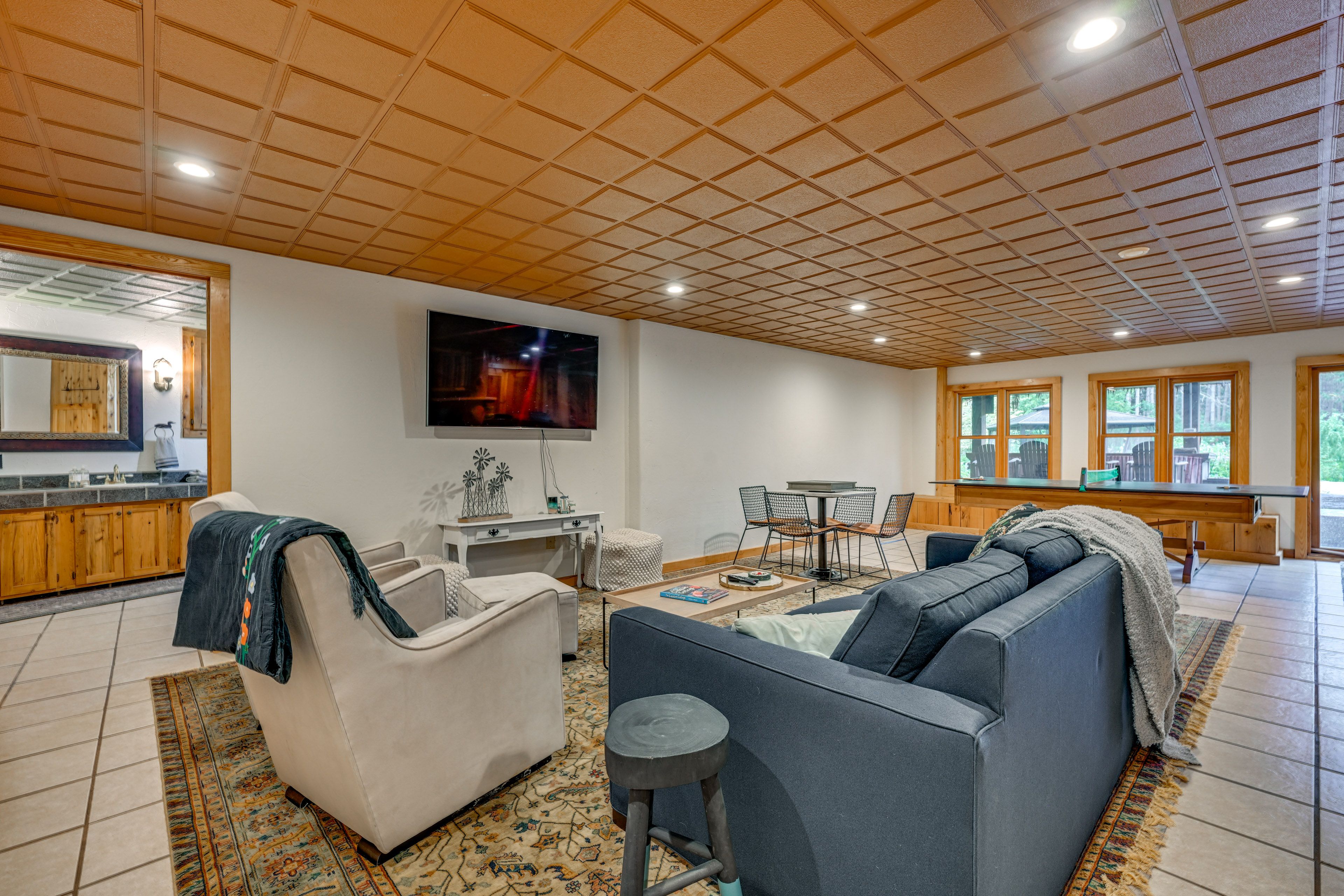 Game Room | Pool/Ping-Pong Table | Basement Level