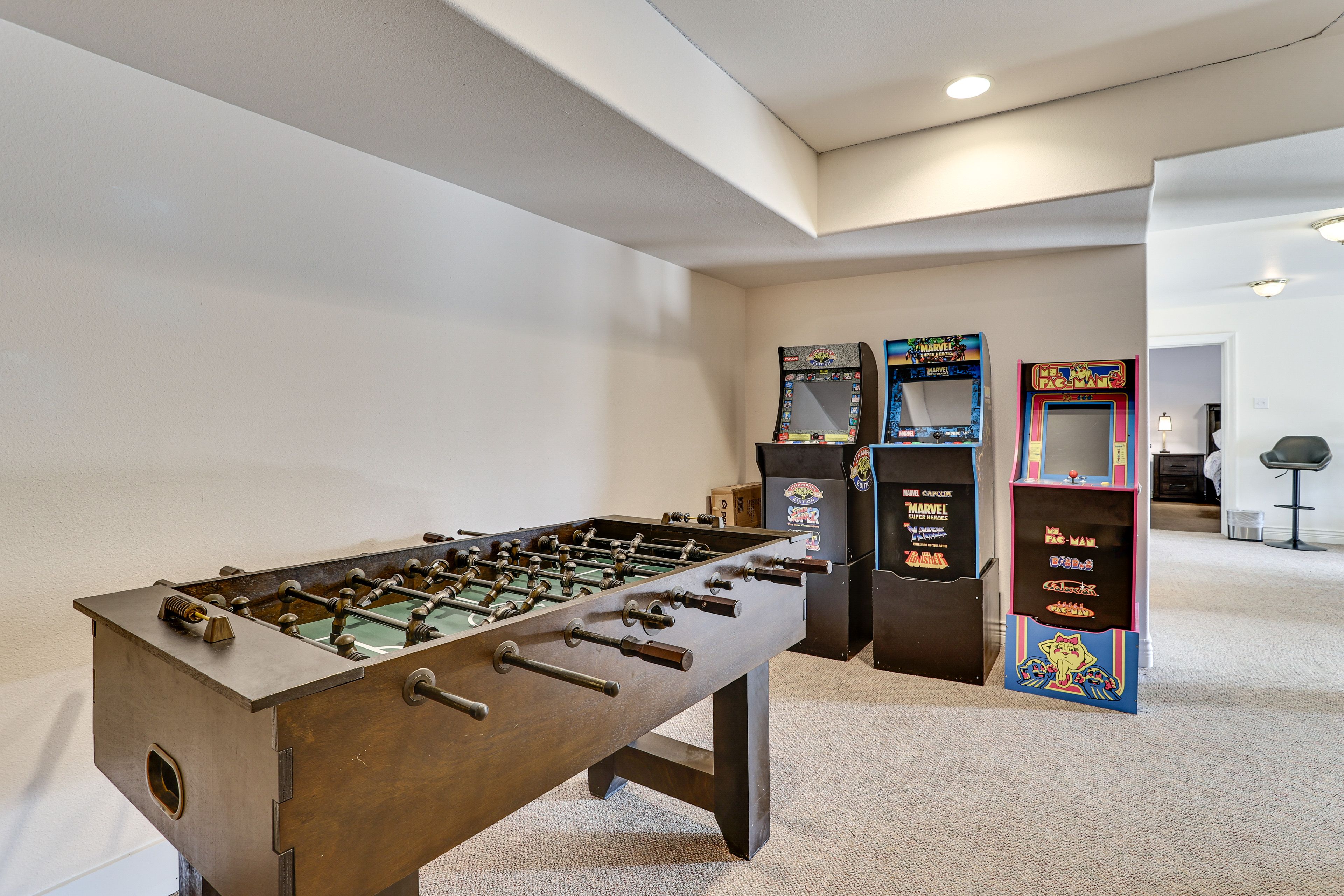 Game Room | Pool Table | Foosball Table | Arcade Machines
