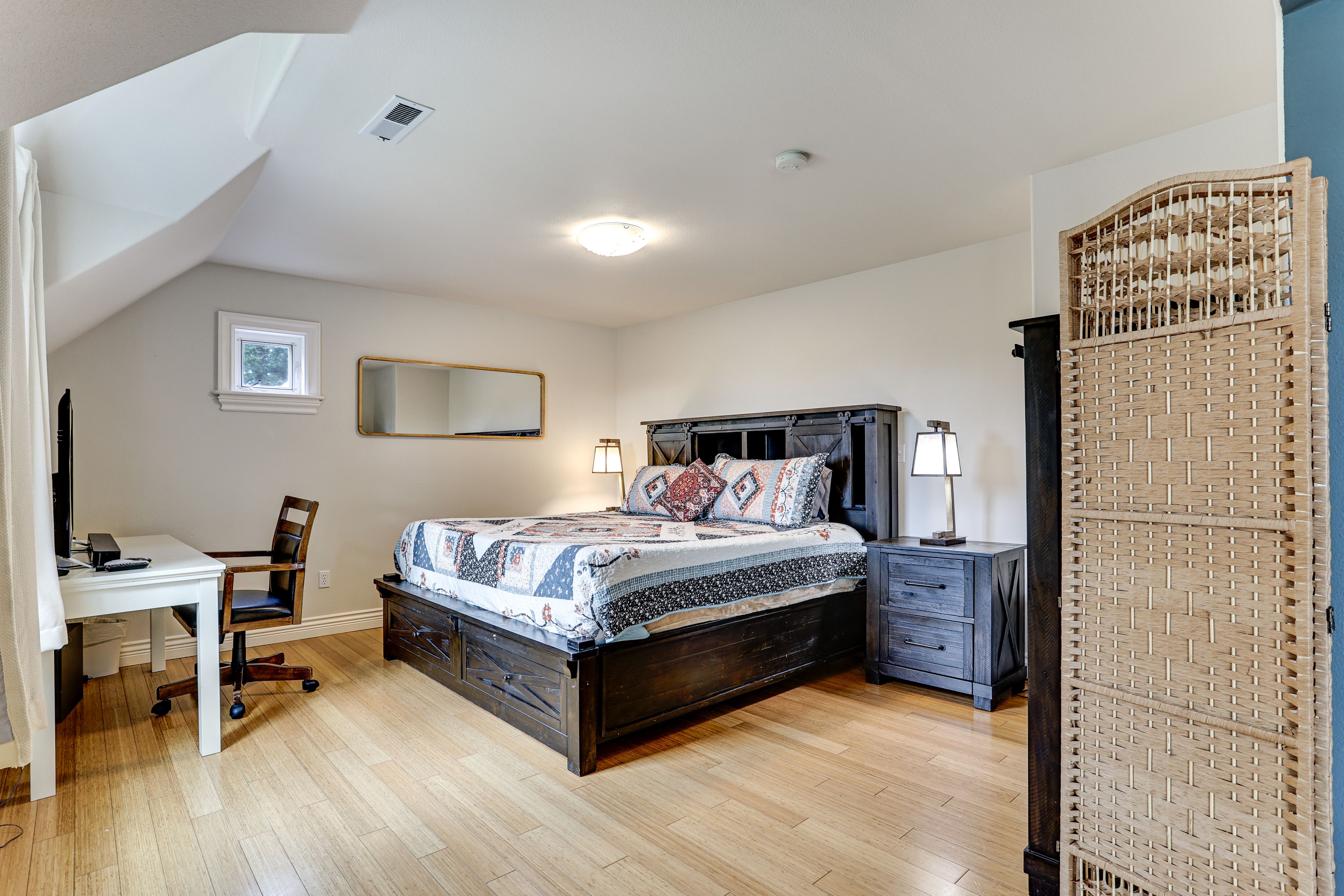 Bedroom 3 | California King Bed | Queen Sleeper Sofa | Upper Level