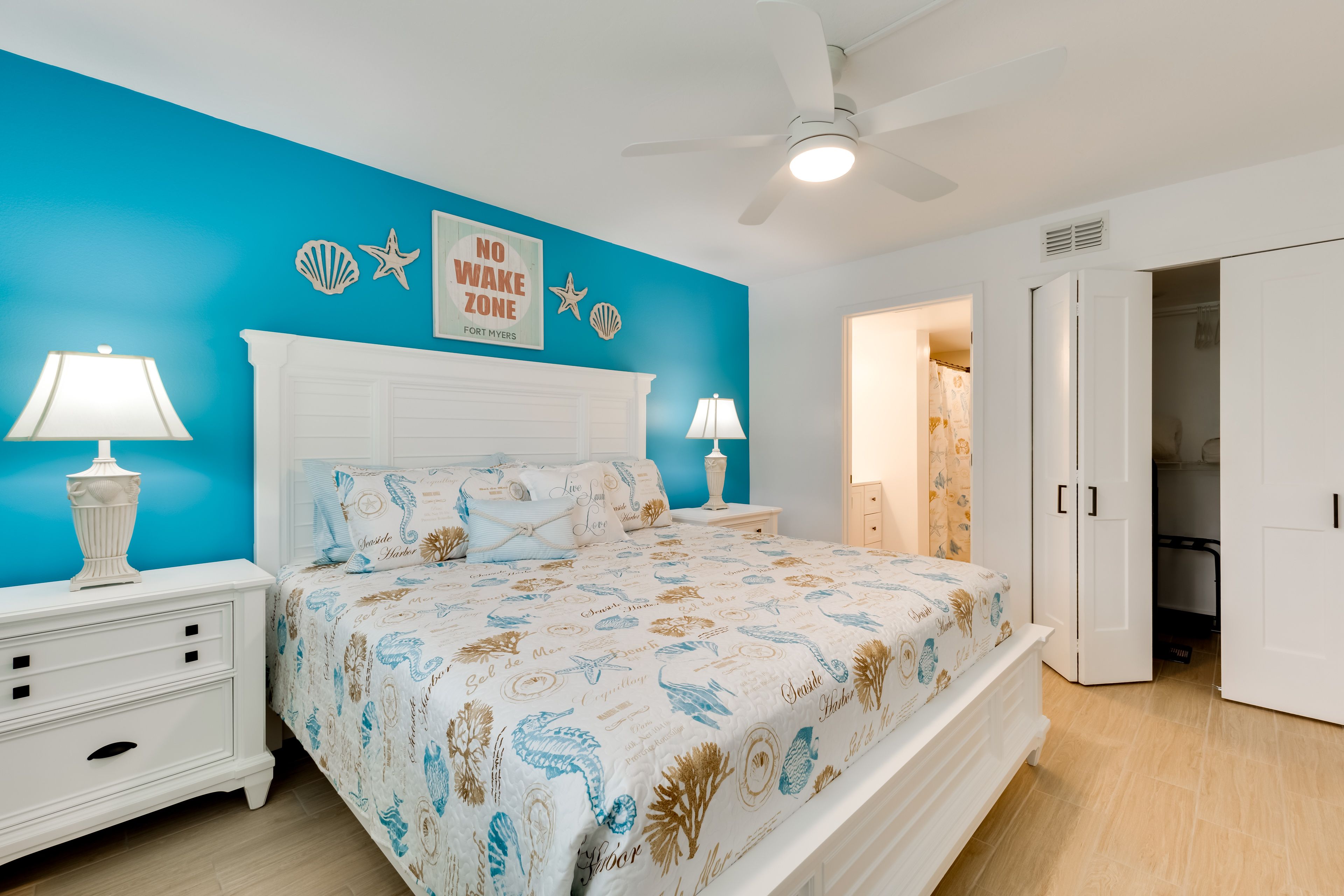 Bedroom 1 | King Bed | Linens Provided
