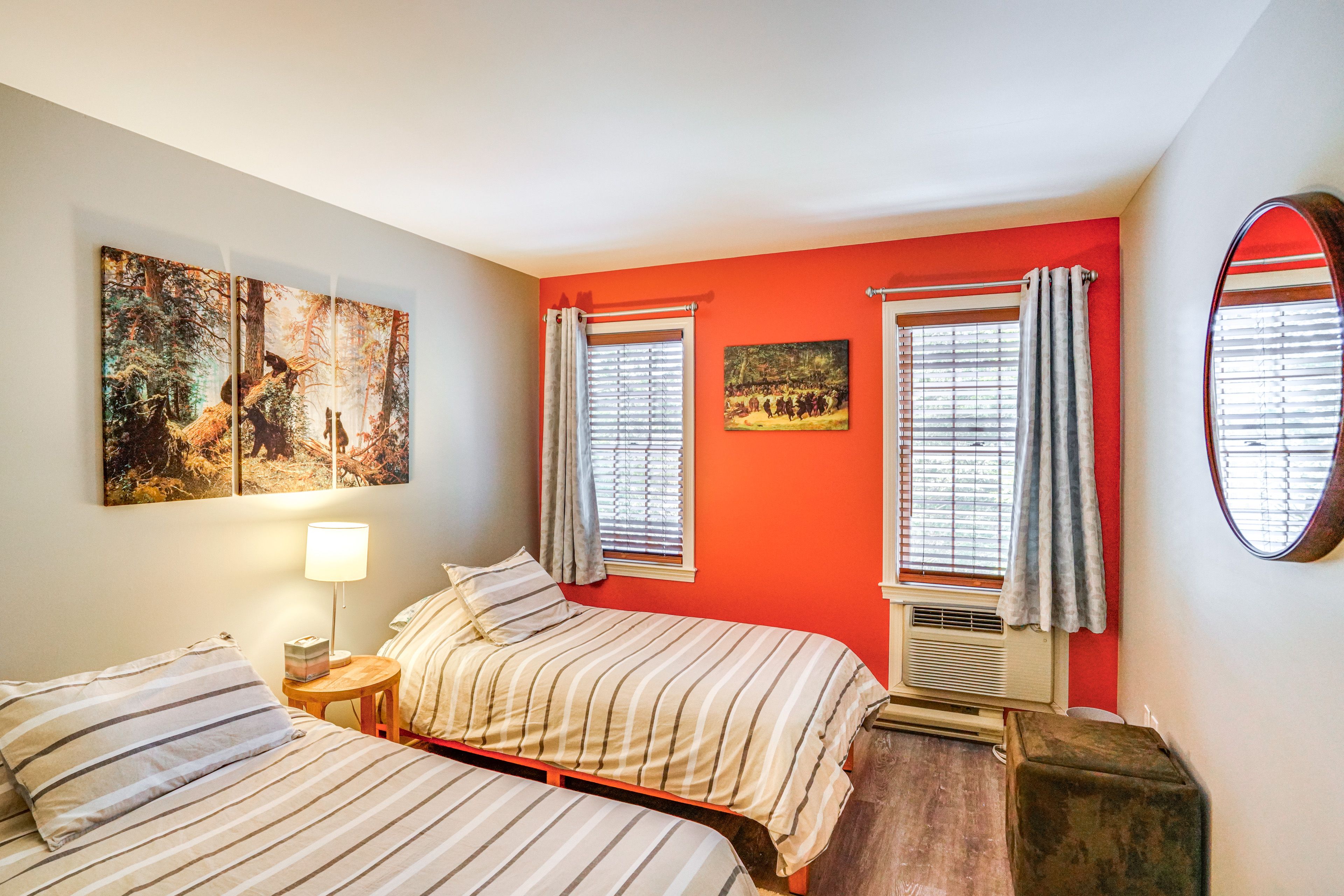 Bedroom 2 | 2 Twin Beds | 2nd Floor | Hangers