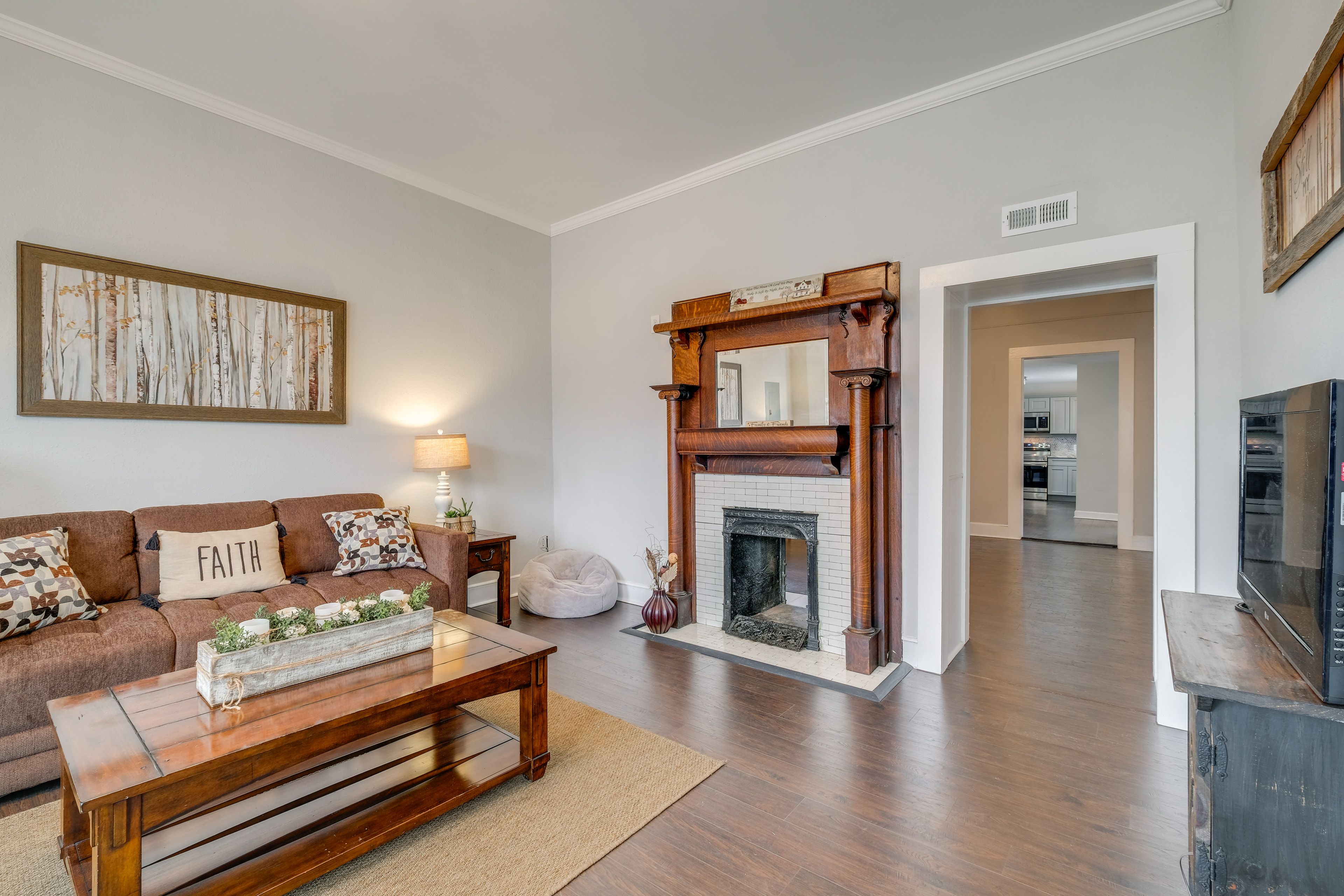 Clifton Forge Vacation Rental | 3BR | 2BA | 1,150 Sq Ft | Stairs Required