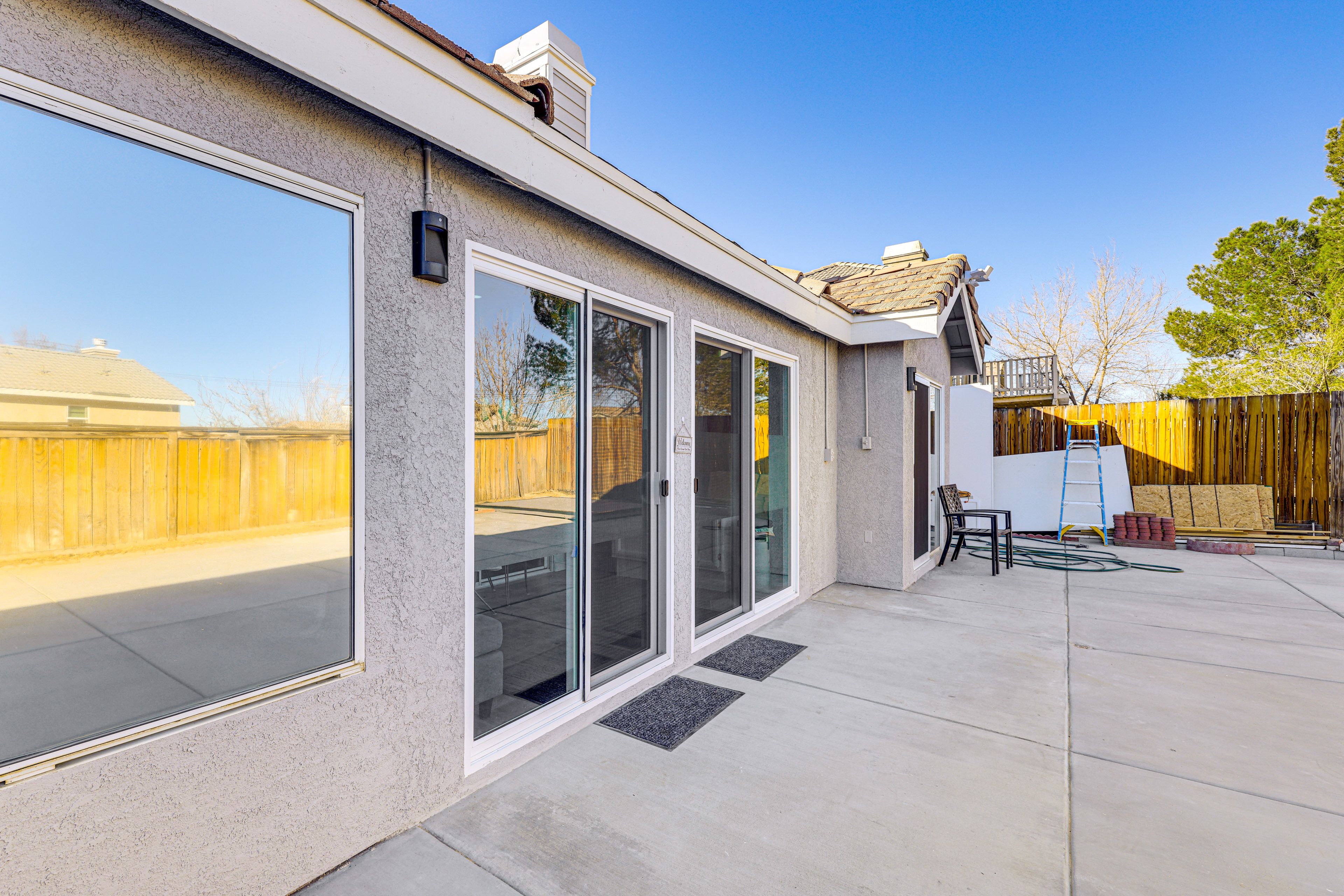 Shared Patio Space