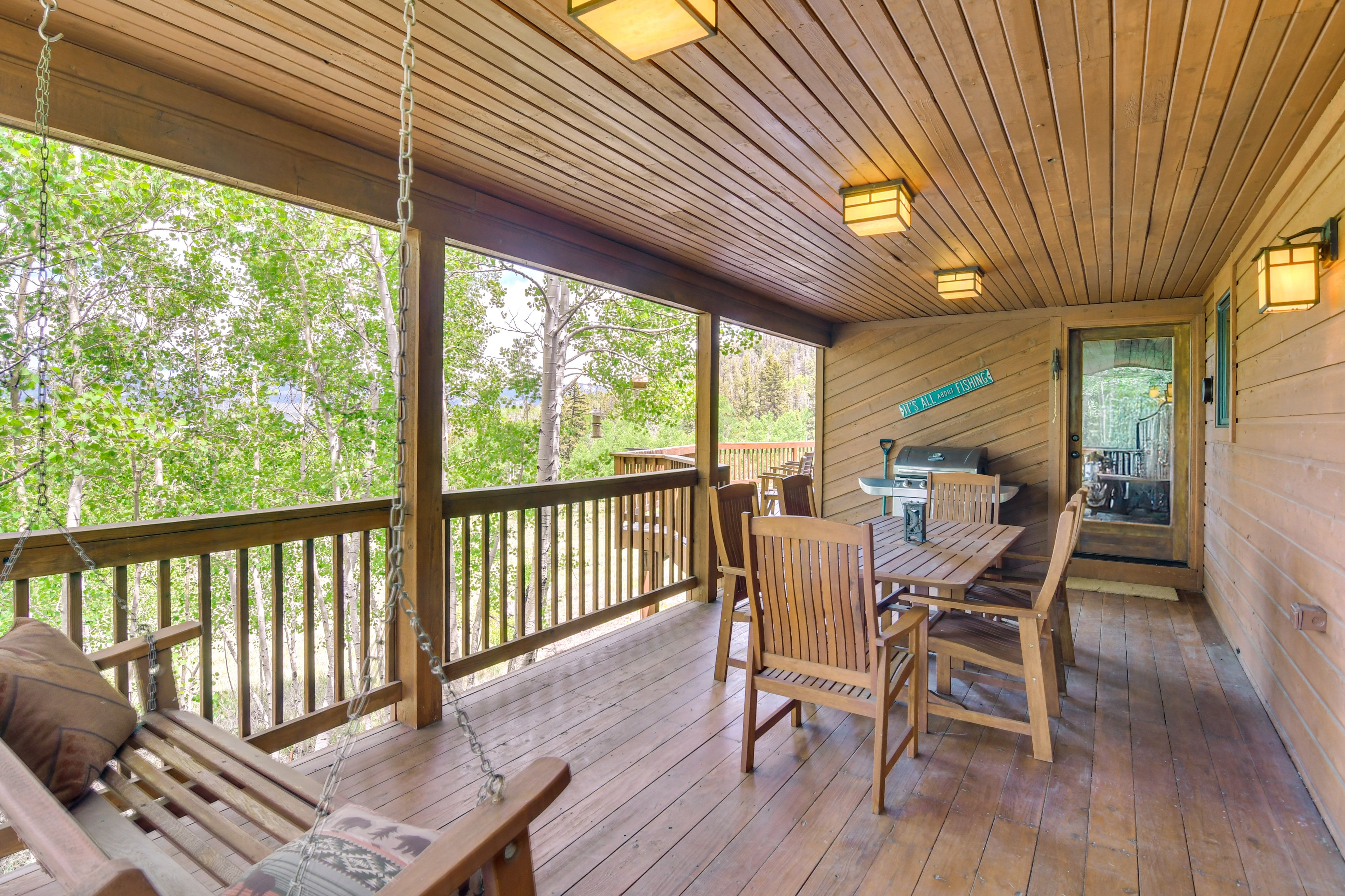Covered Patio & Wraparound Deck