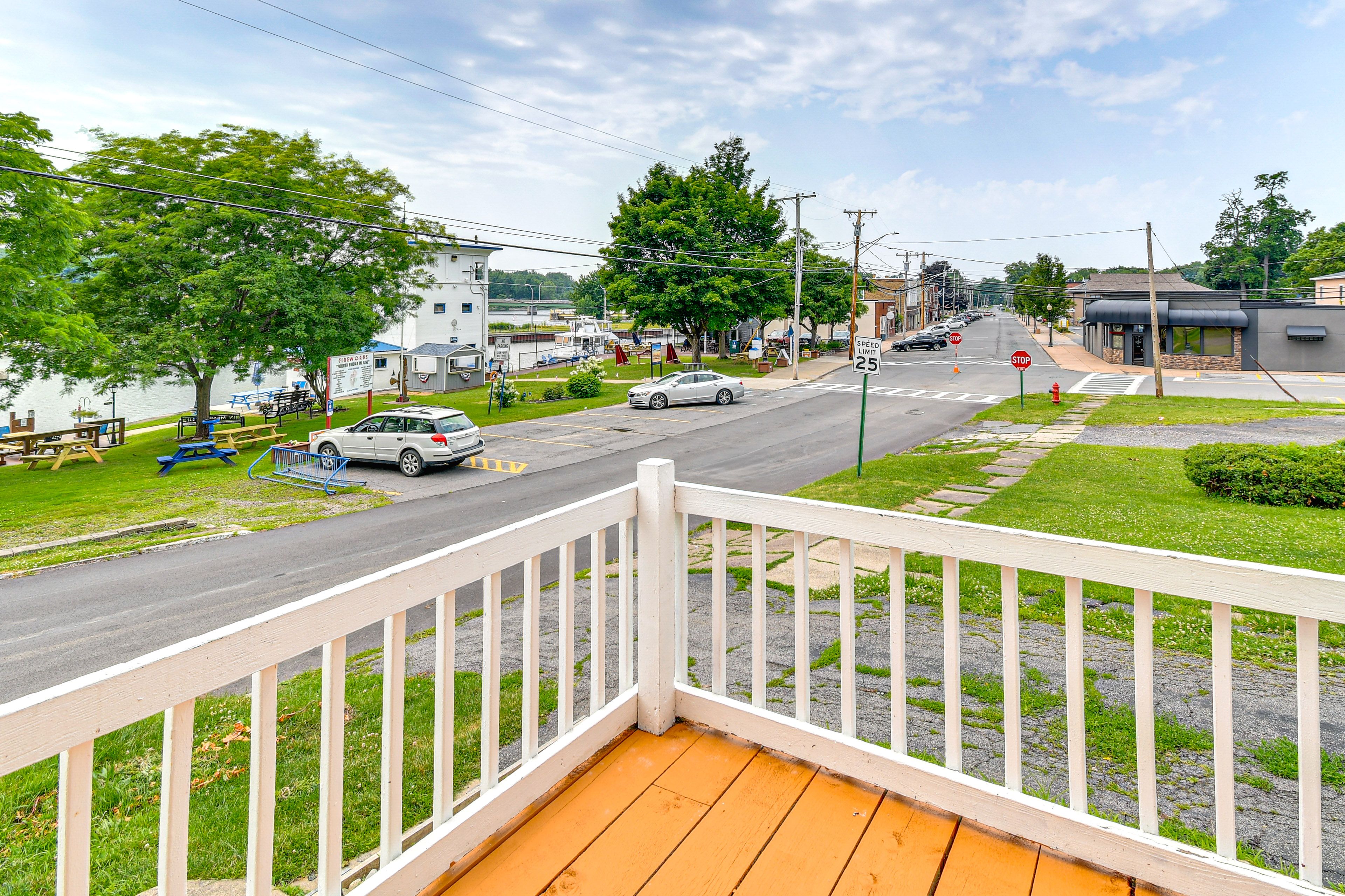 Across From the Oswego River | Marina Views
