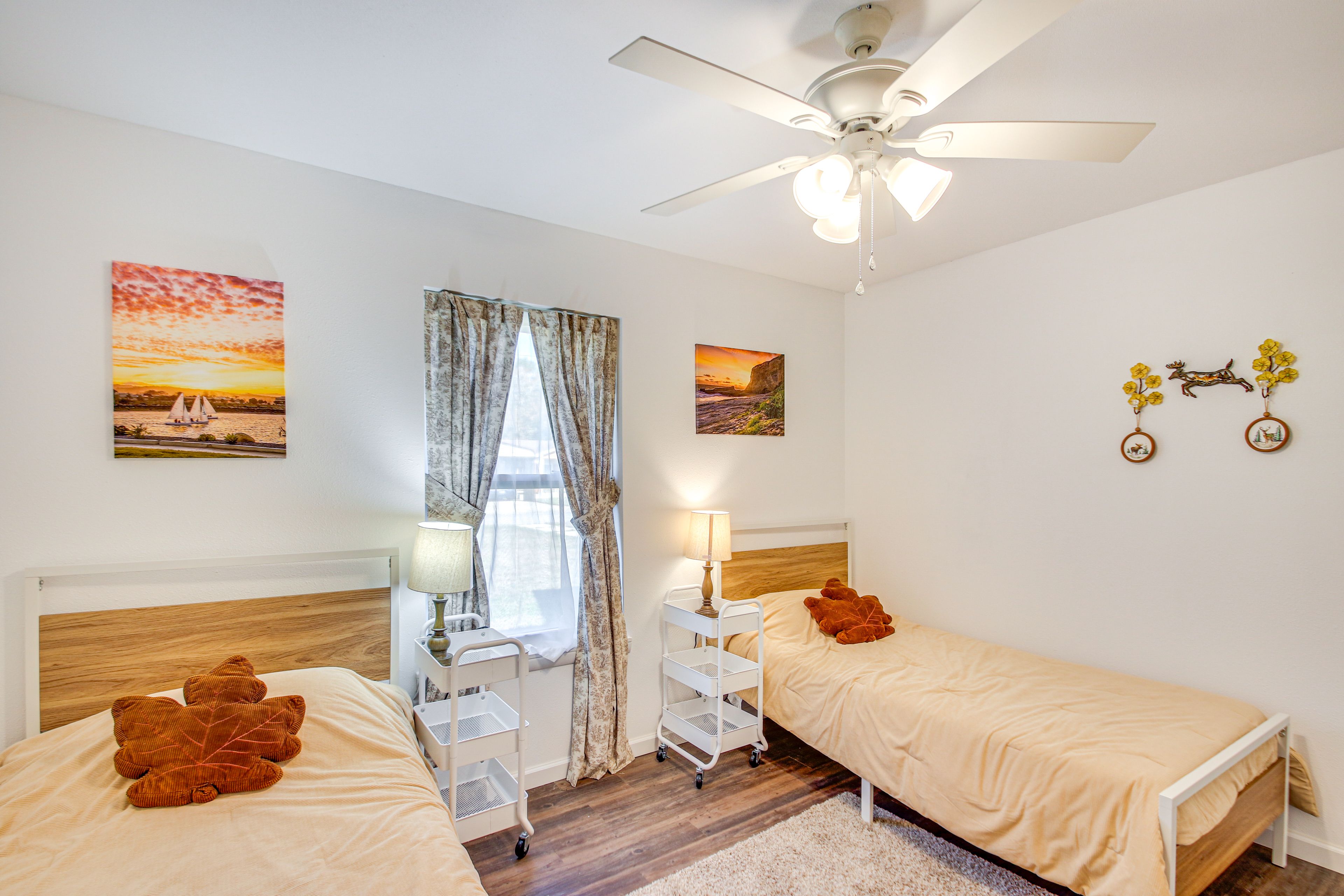 Bedroom 4 | 2 Twin Beds | Linens Provided