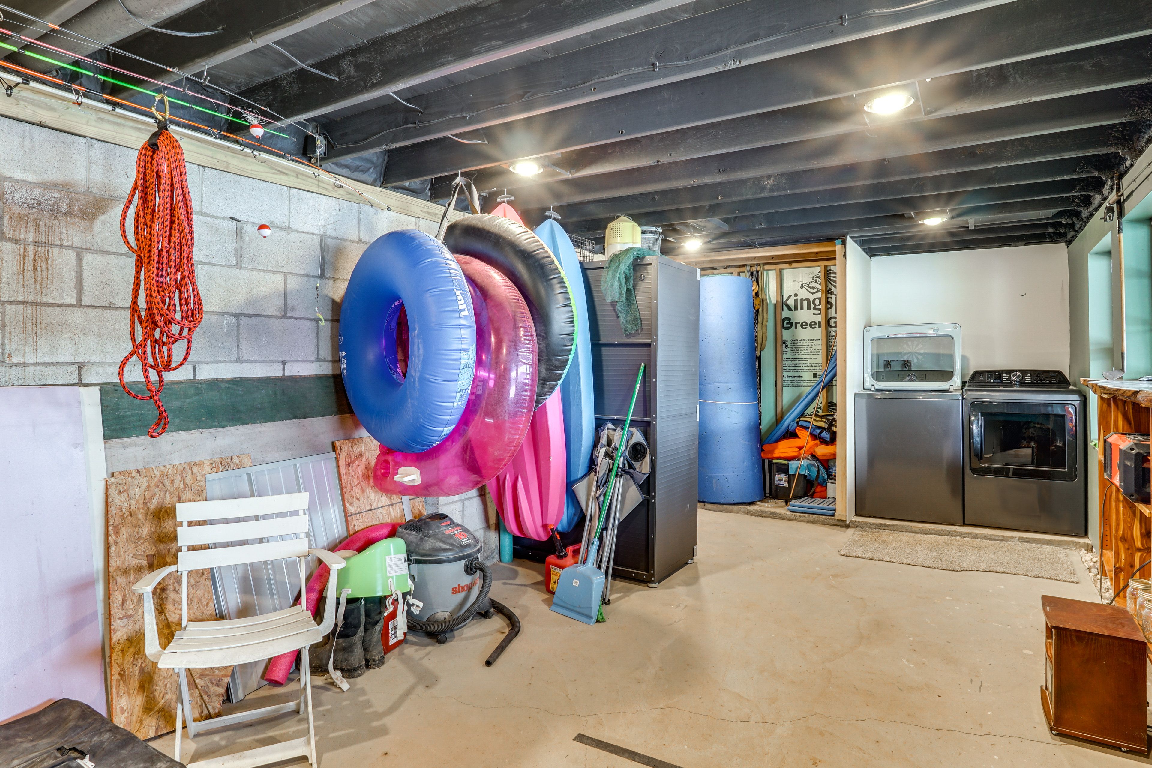 Storage Room | Basement Floor | In-Unit Laundry