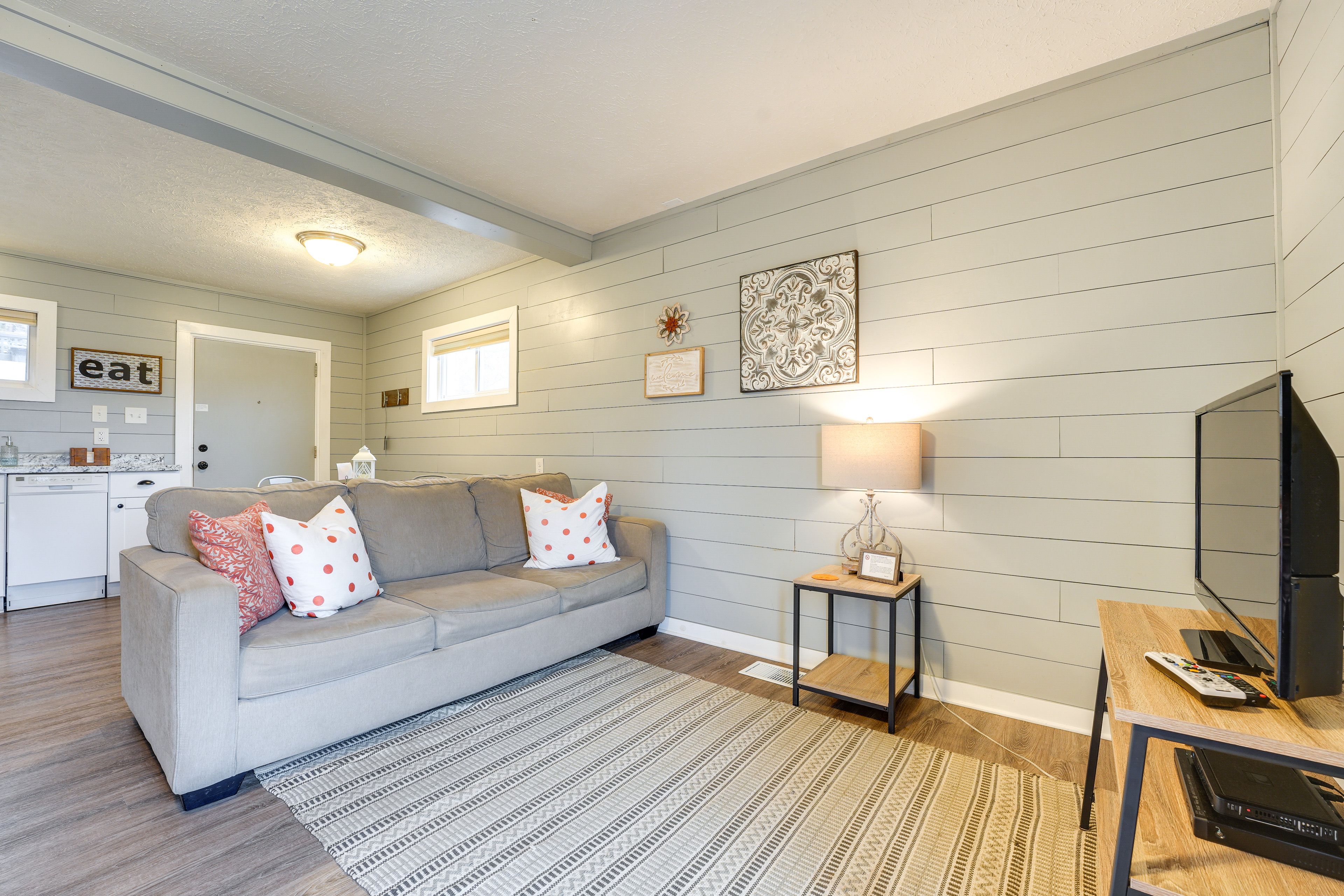 Studio | Living Area | TV | Single-Story Unit
