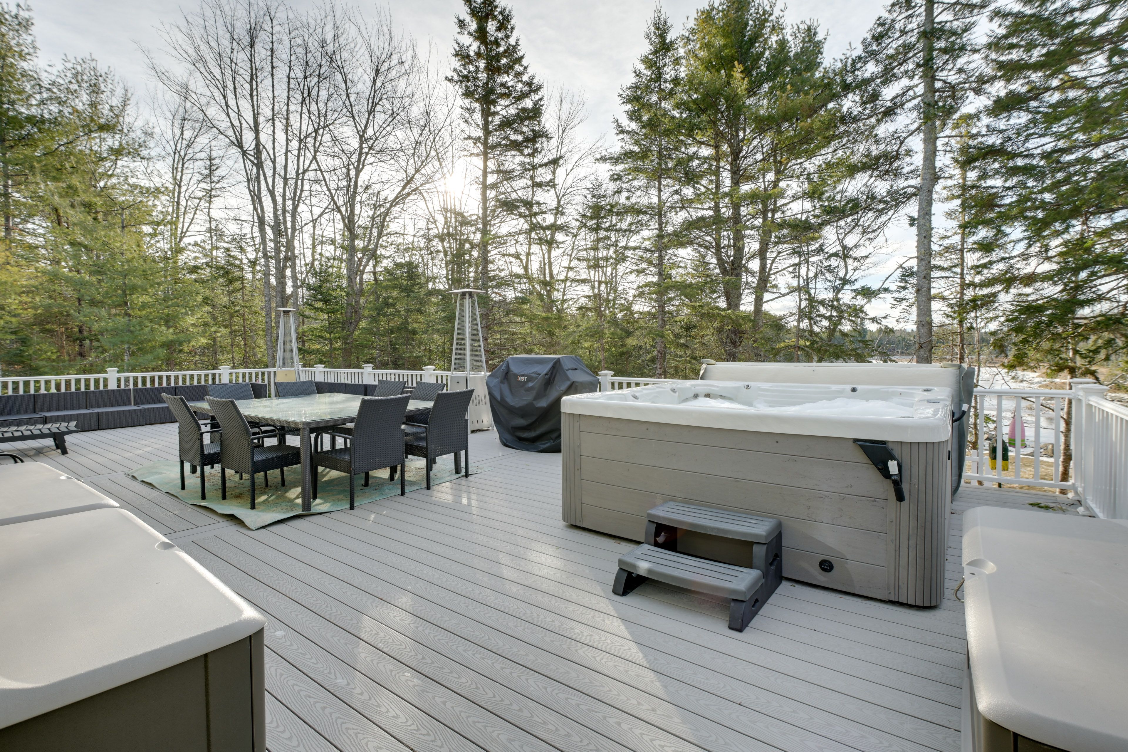 Gouldsboro Vacation Rental | 5BR | 3.5BA | 4 Steps to Enter | Multi-Level Home