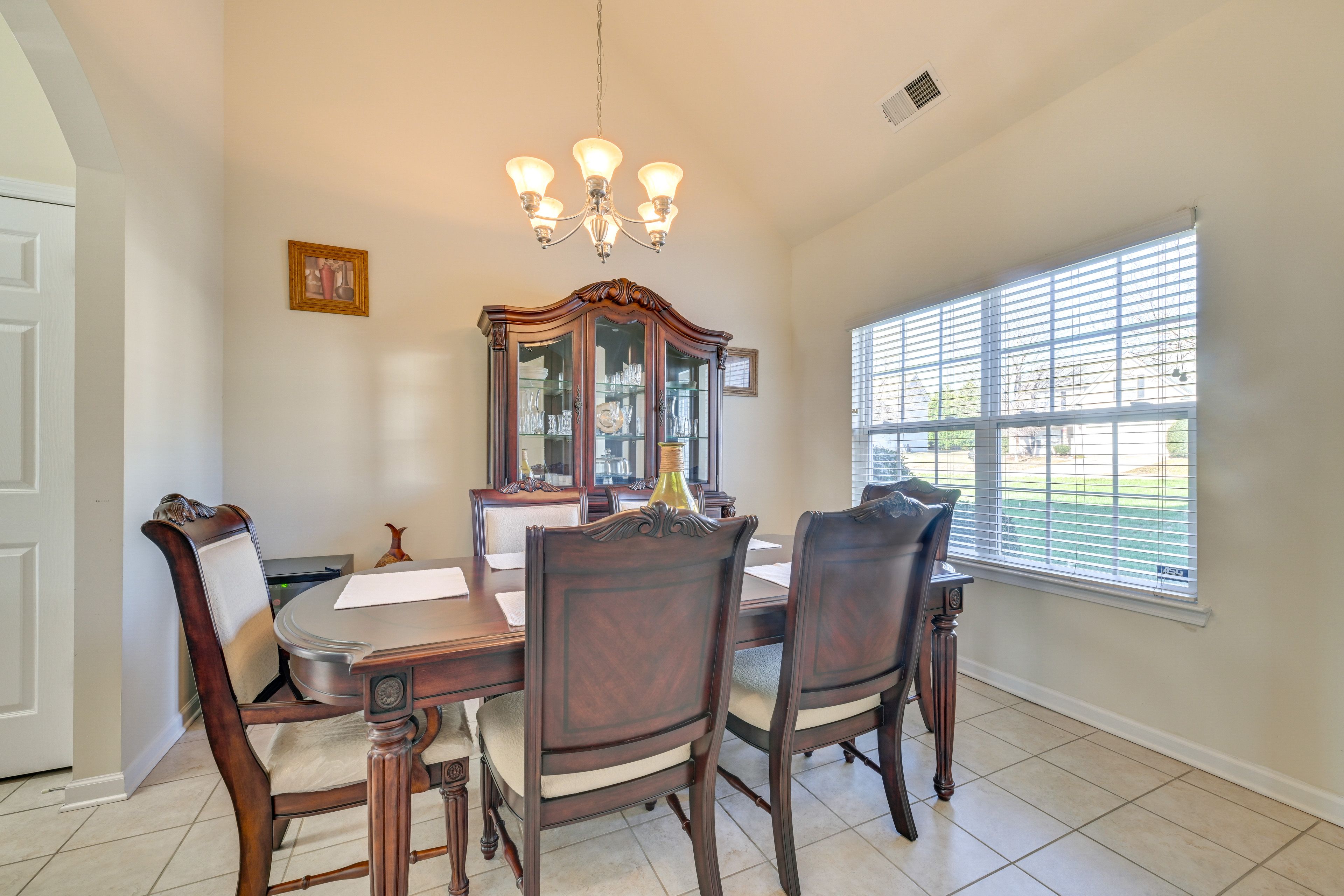 Dining Room | 1st Floor | Central A/C & Heating