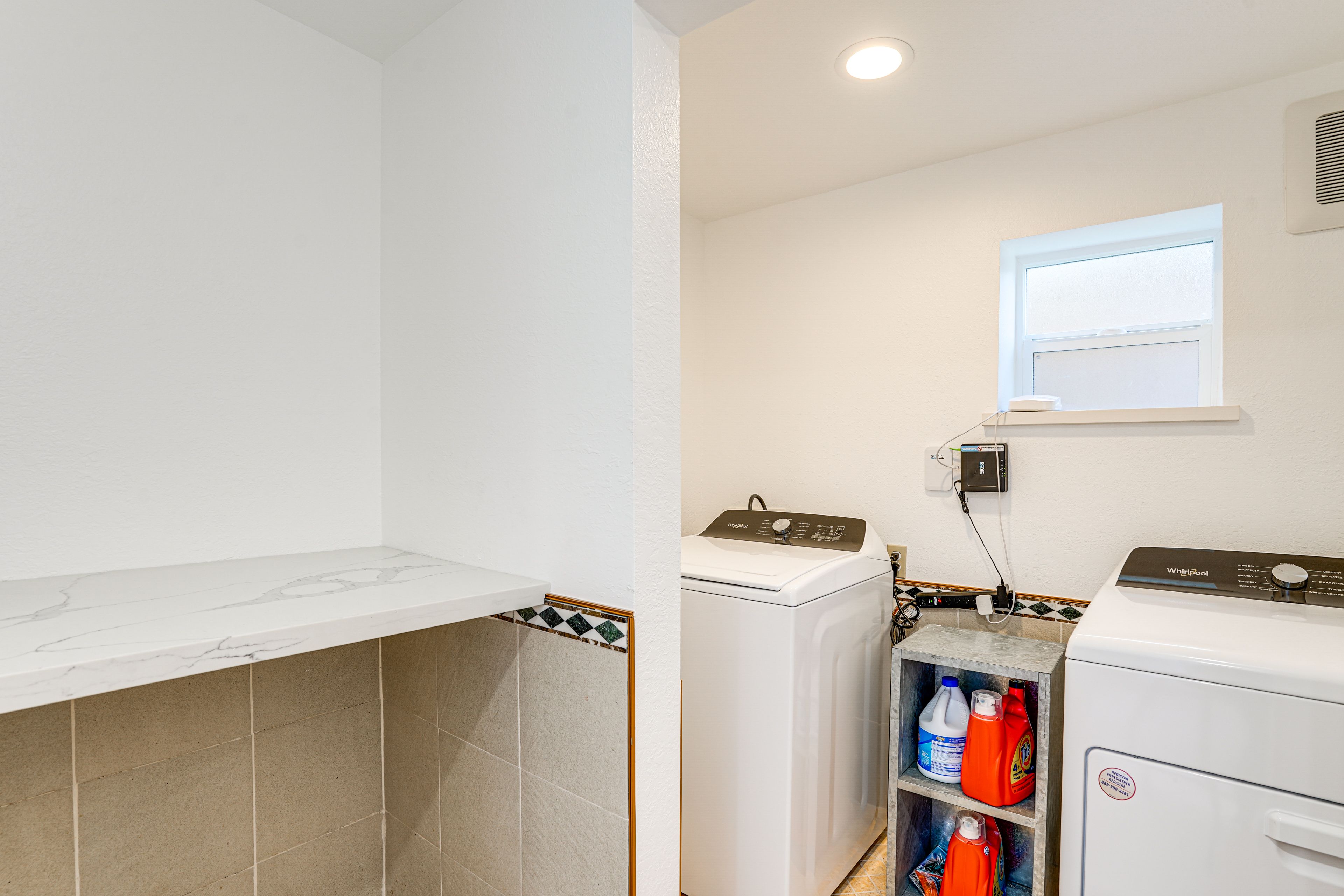 Shared Washer & Dryer