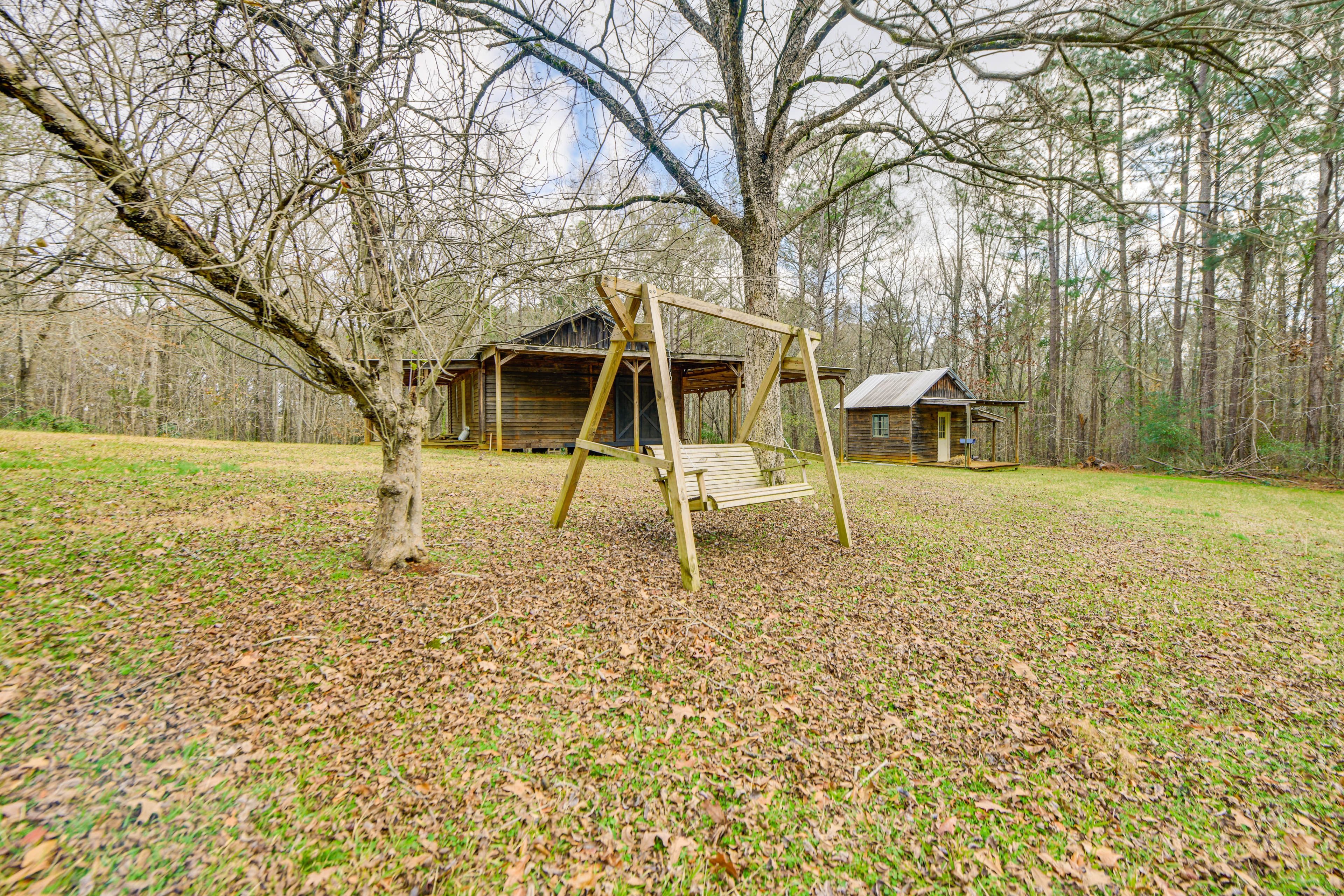 19-Acre Property | Handmade Seating | Fire Pit