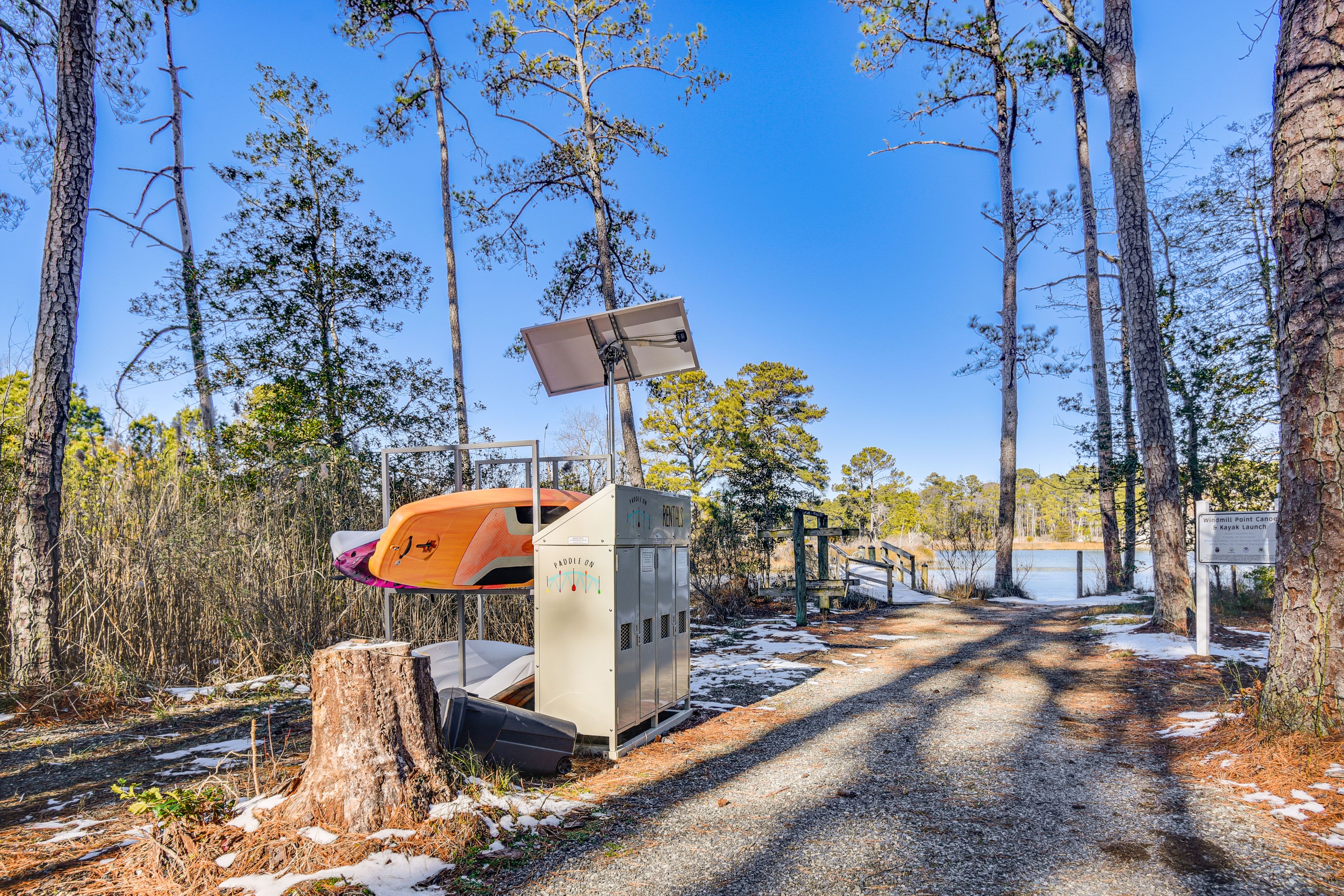 Kayak & Canoe Launch | Fishing Pier