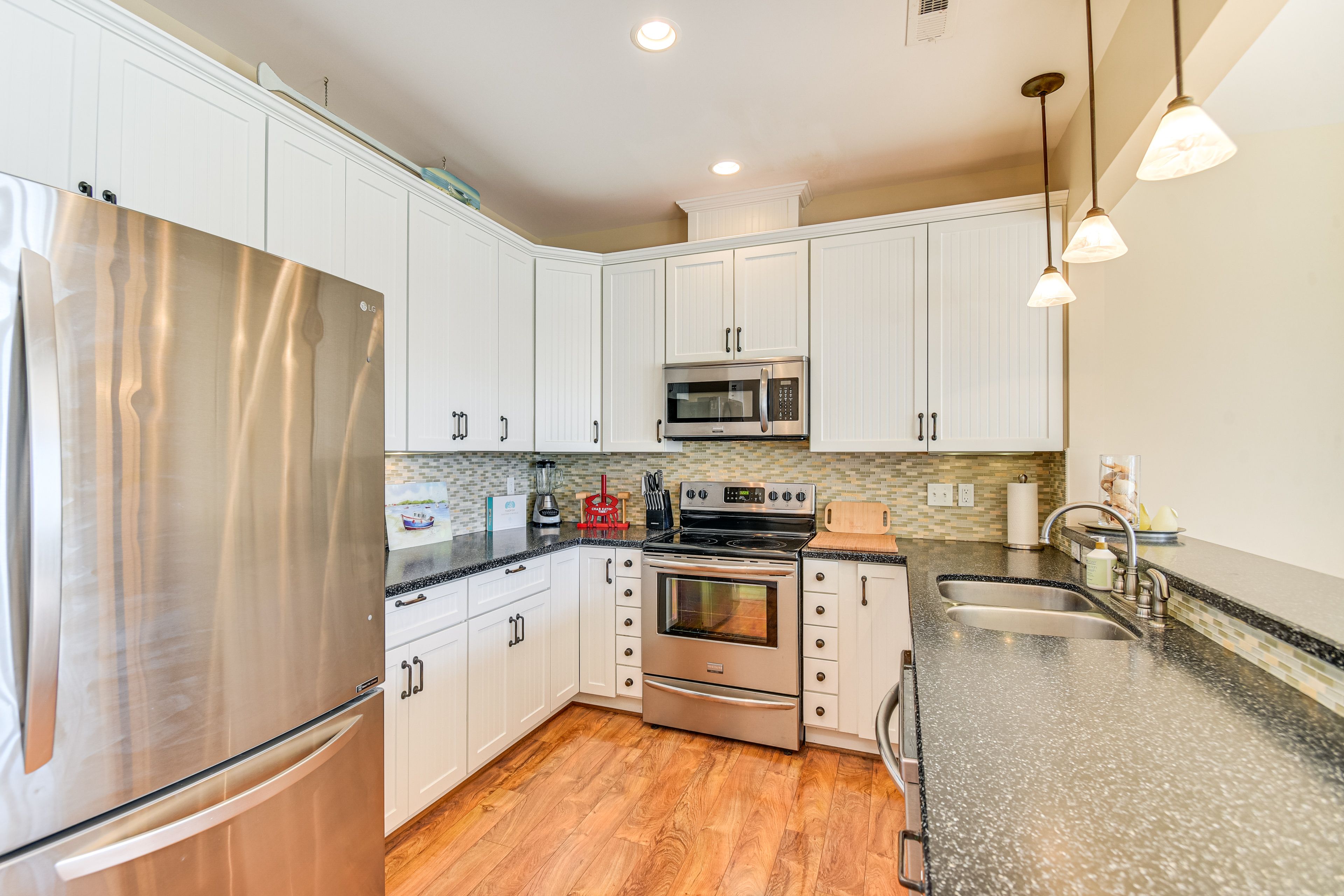 Kitchen | 1st Floor | Drip Coffee Maker | Blender | Cooking Basics