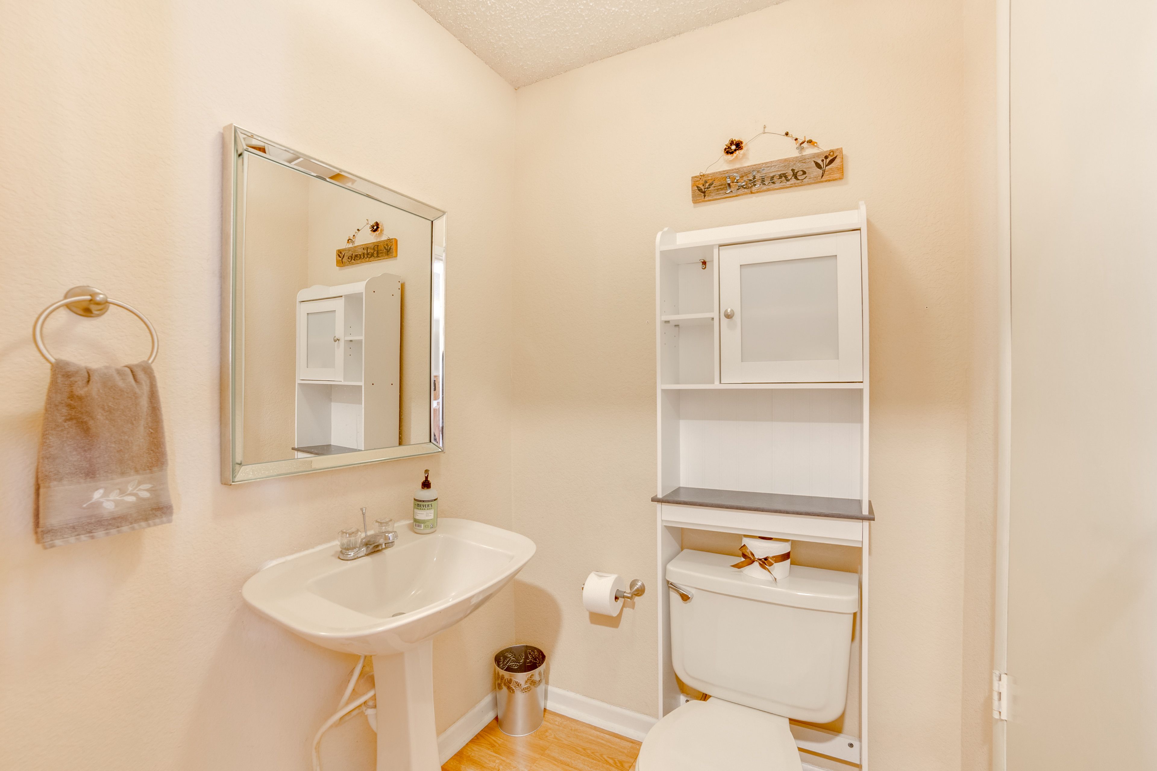 Half Bath | Lower Floor