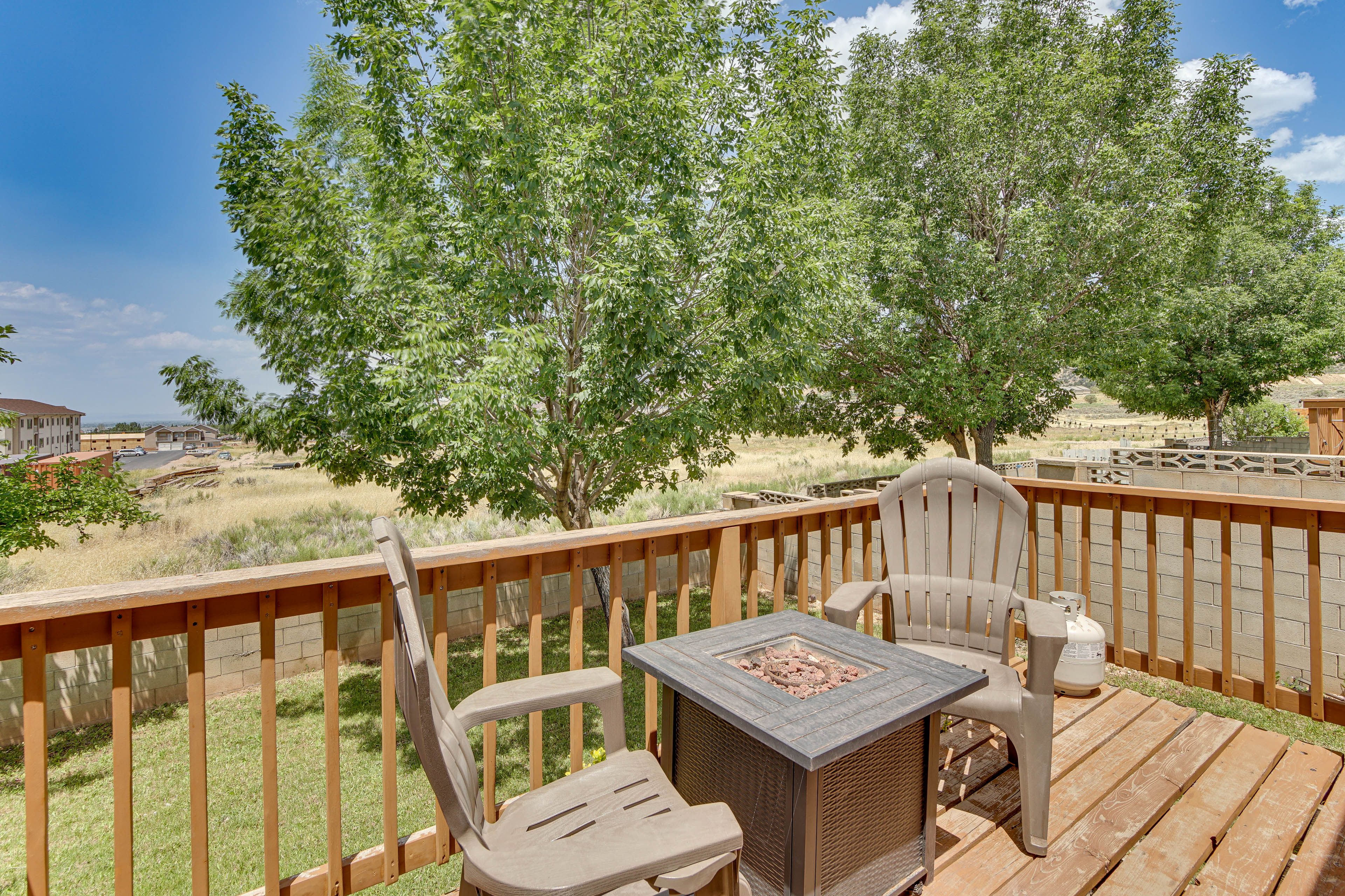 Deck | Outdoor Seating | Mountain Views