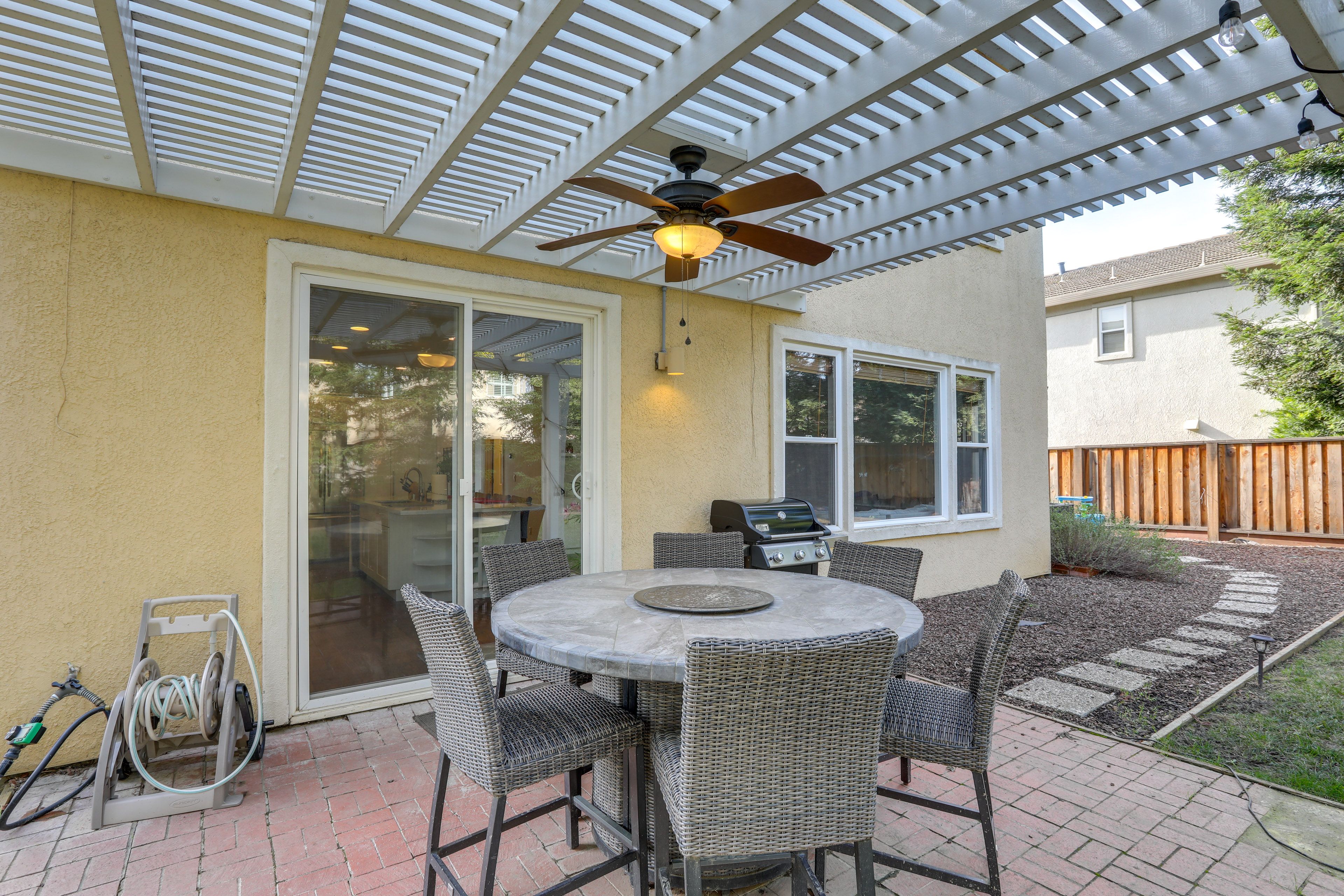 House Exterior | Furnished Patio | Dining Area | Gas Grill
