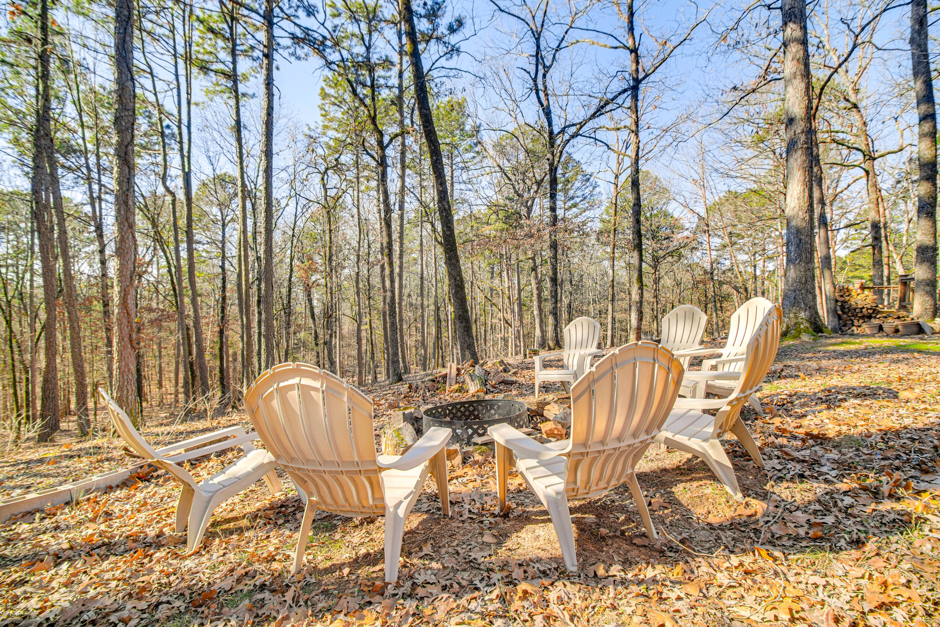 Wood-Burning Fire Pit