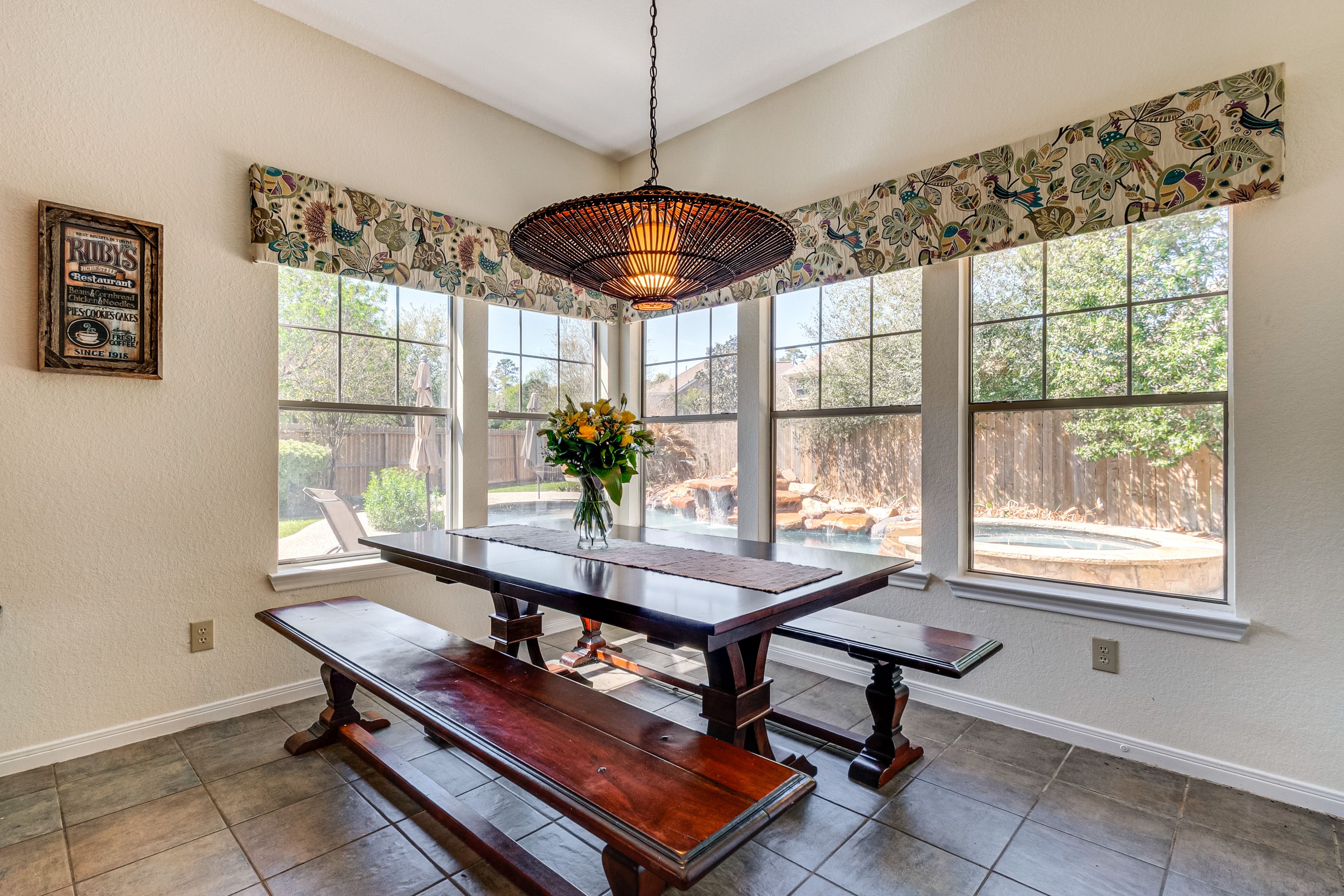 Dining Area | Free WiFi | 2-Story Home