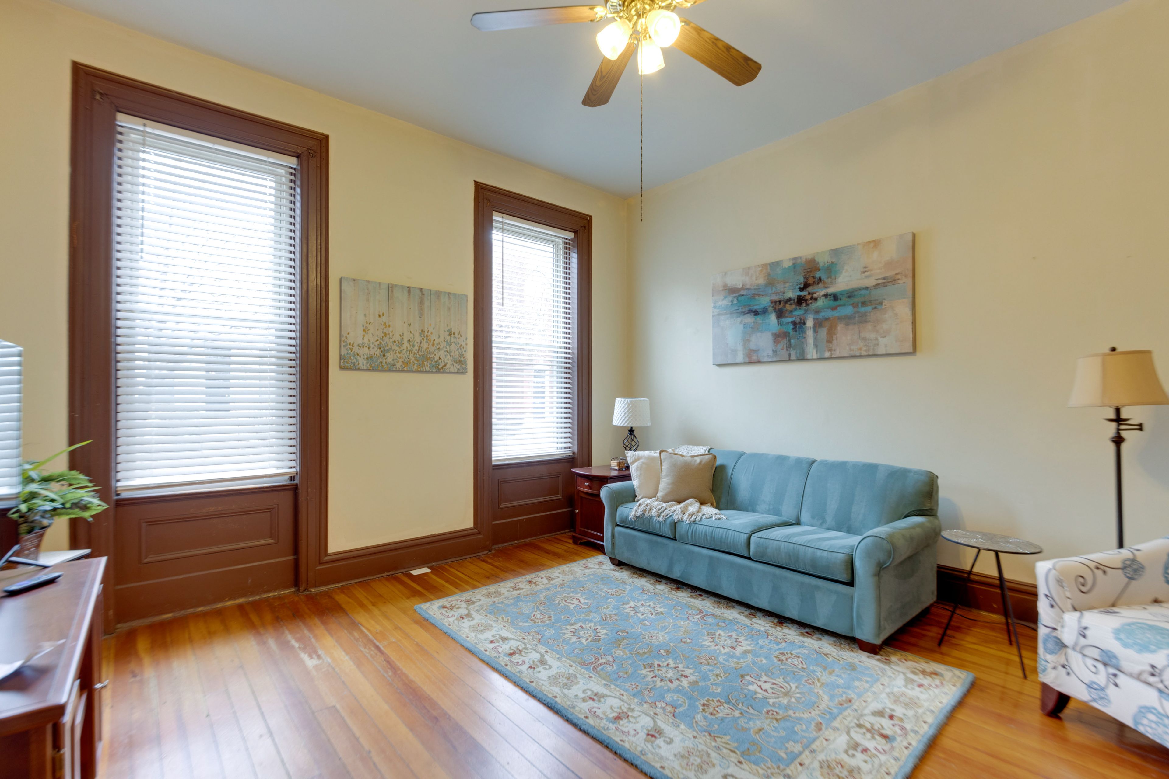 Living Room | Full Sleeper Sofa | Central A/C