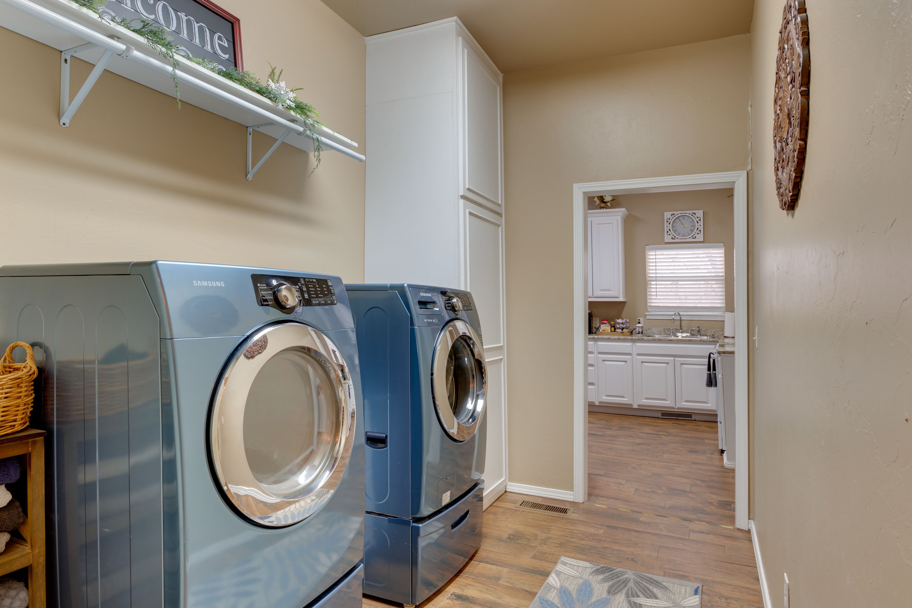 Laundry Room | Detergent Provided | Iron & Board
