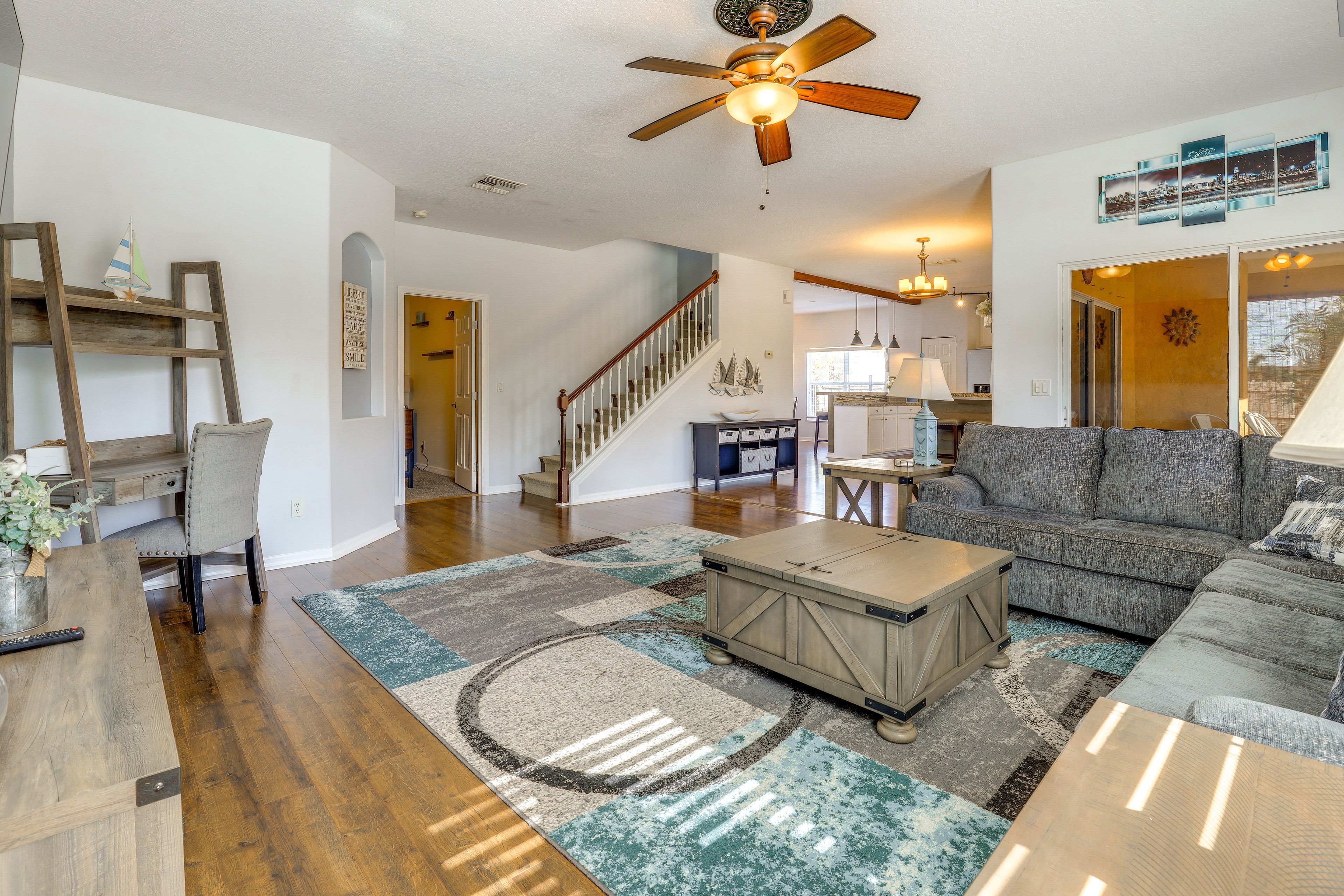 Living Room | Workspace | Arcade Game | Open Floor Plan