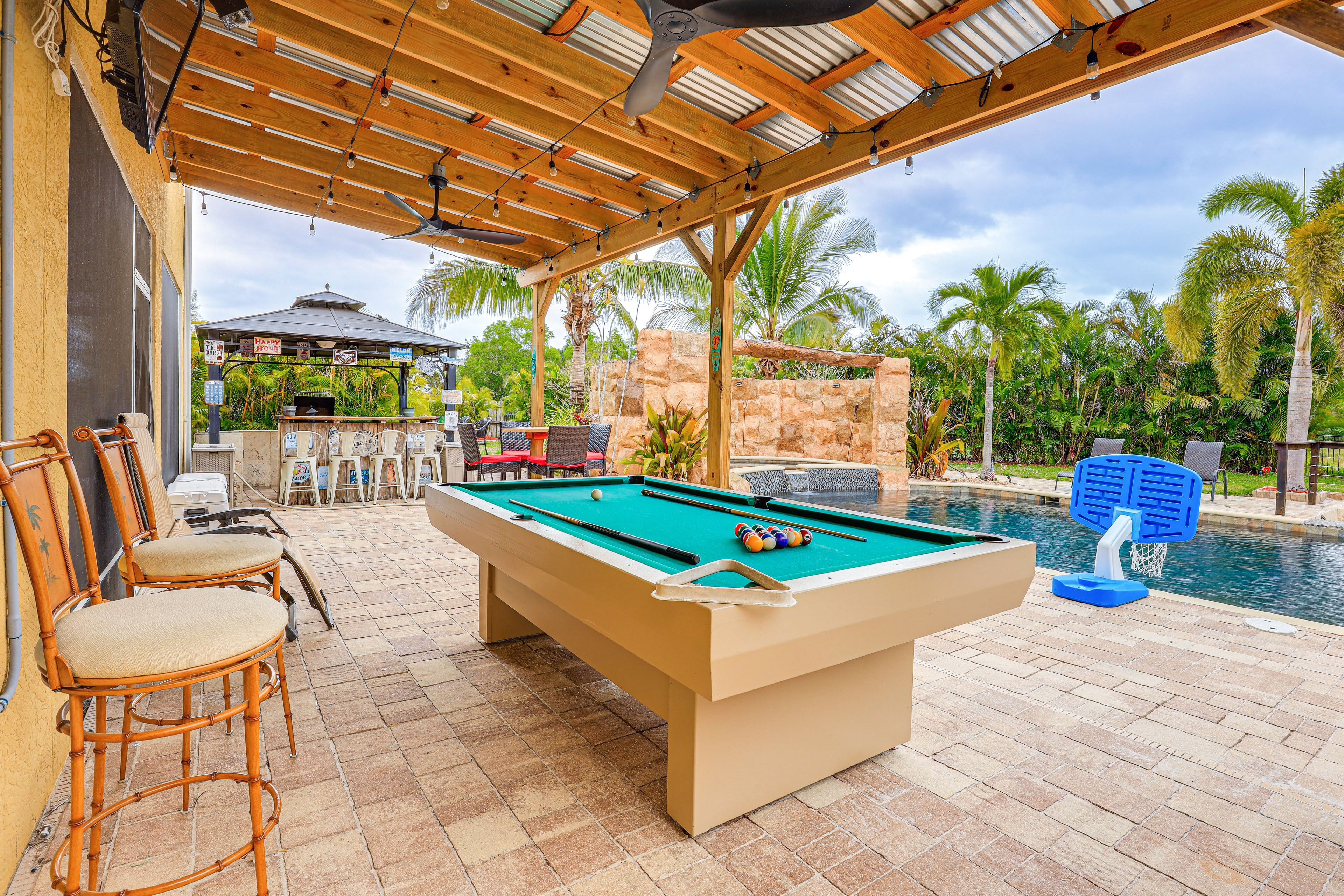 Covered Patio | Pool Table | Private Pool | Outdoor Kitchen