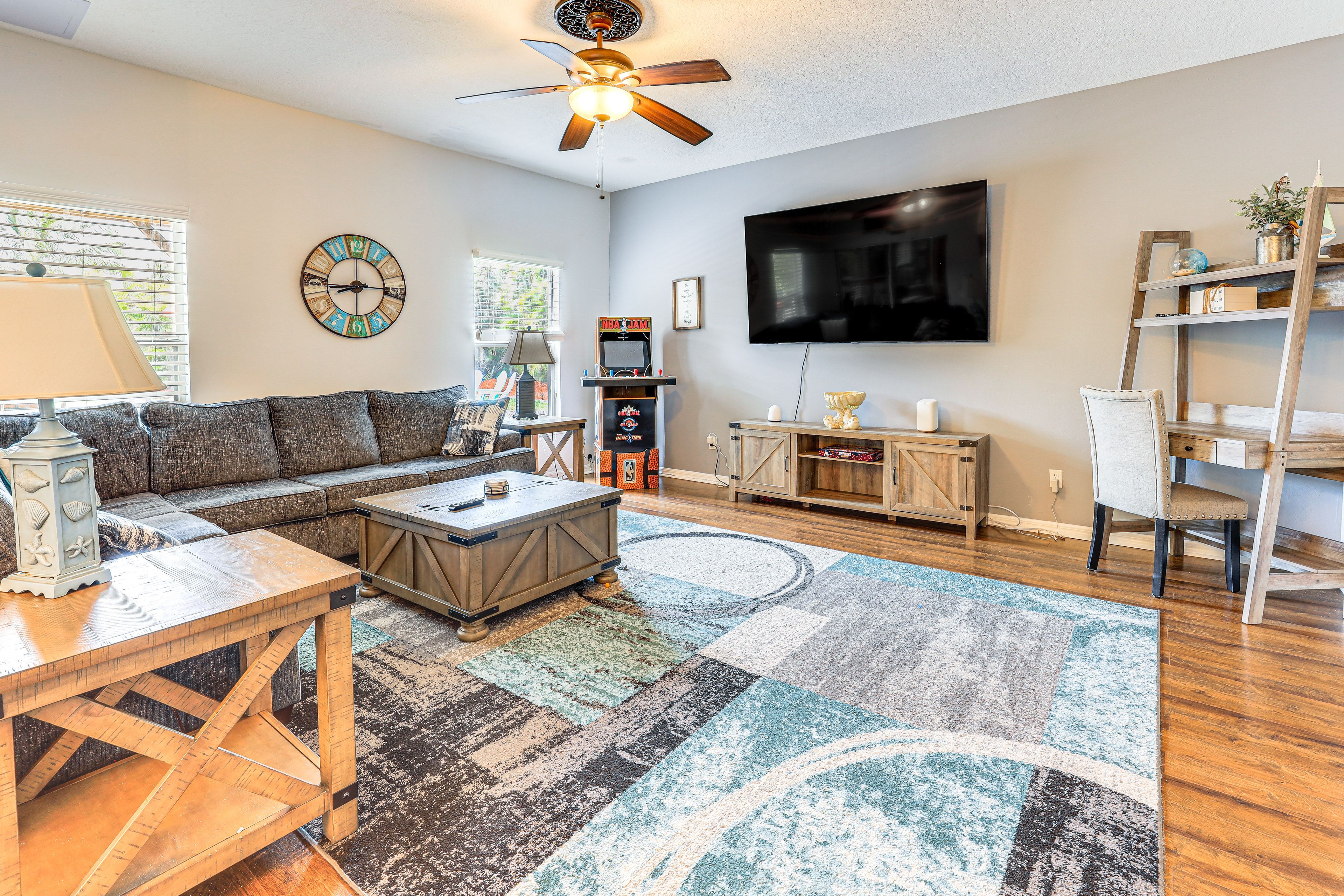 Living Room | Free WiFi | Smart TV | 2-Story Home | 1st Floor