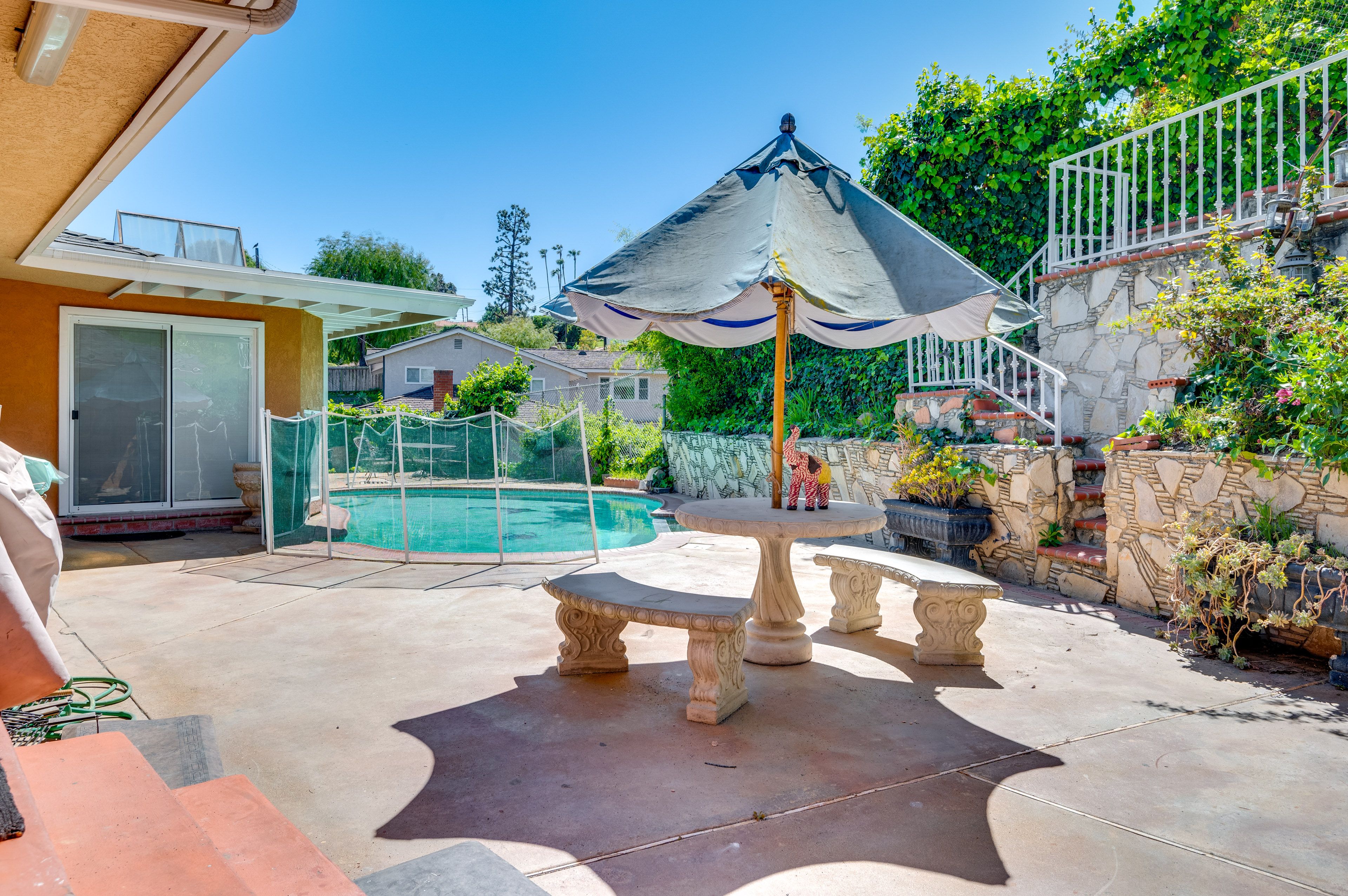 Poolside Patio