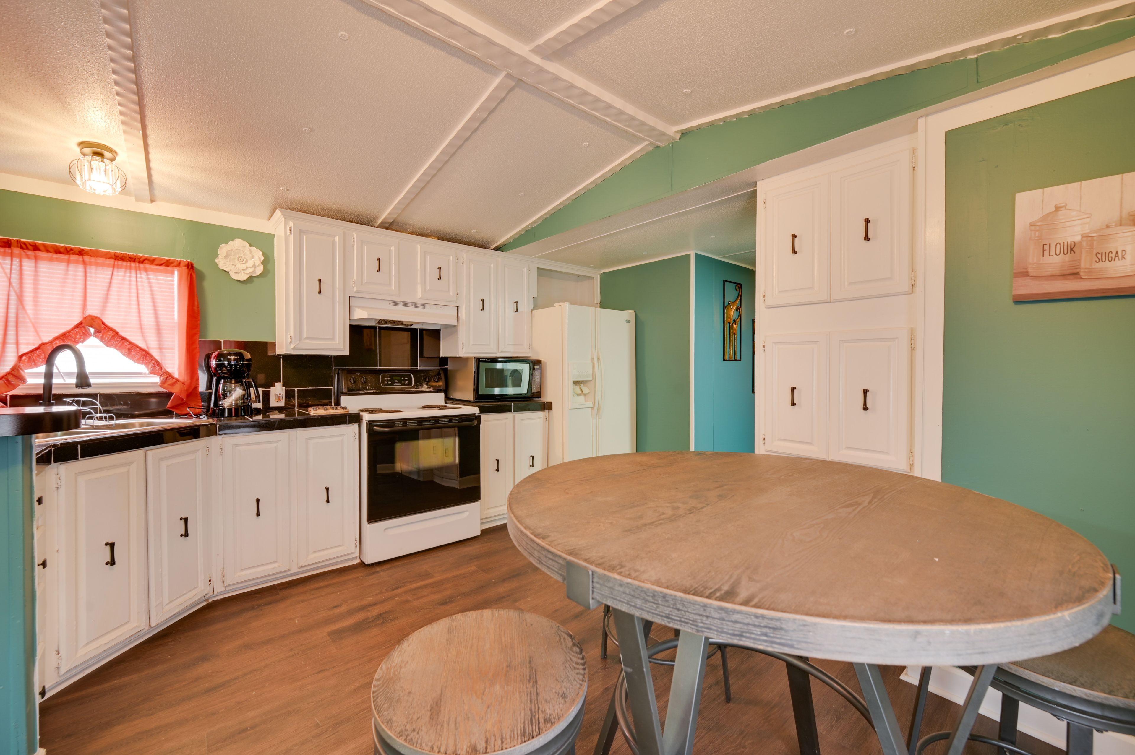 Kitchen | Dining Table | Drip Coffee Maker | Cooking Utensils