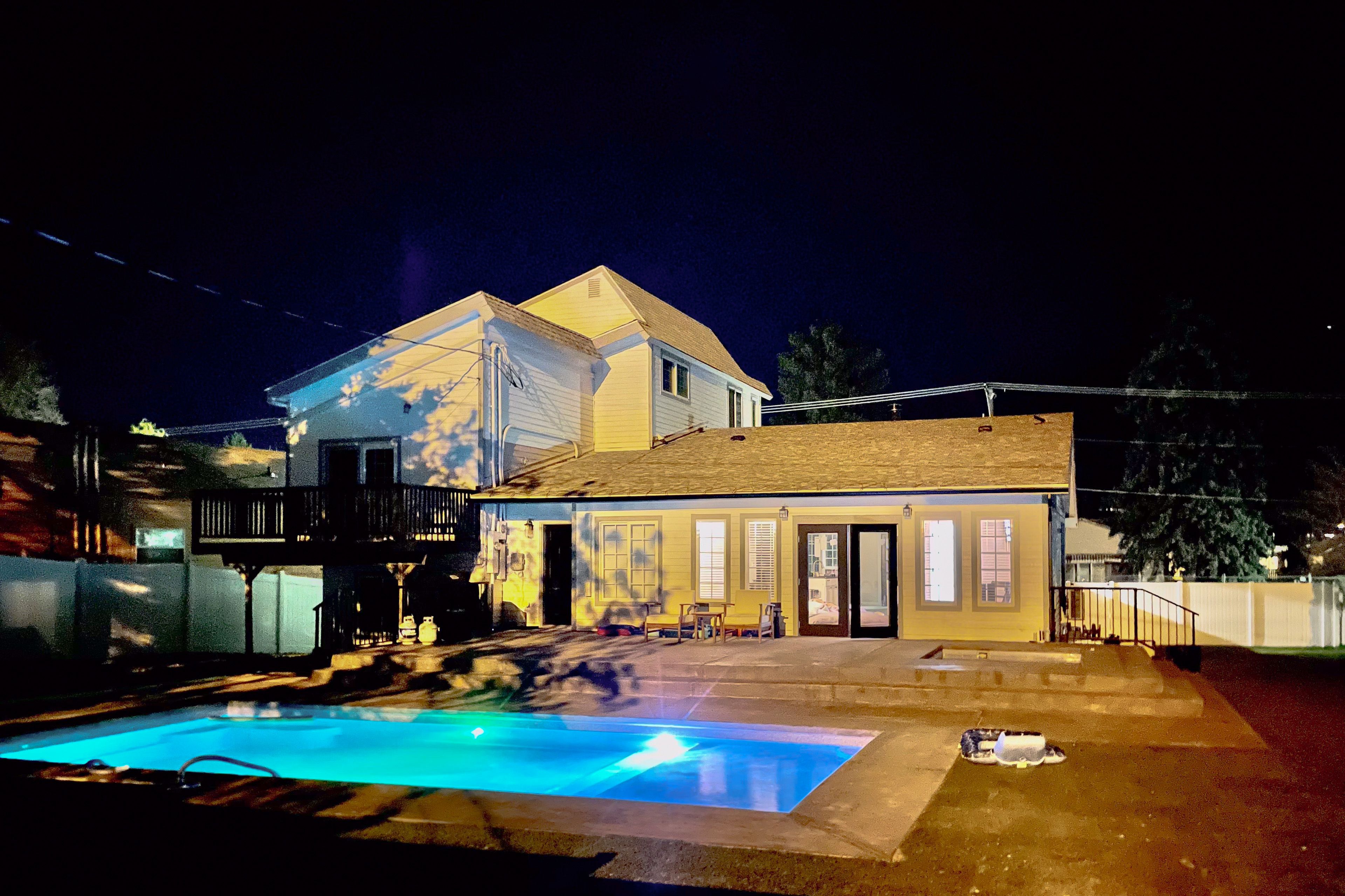 Pool at Night