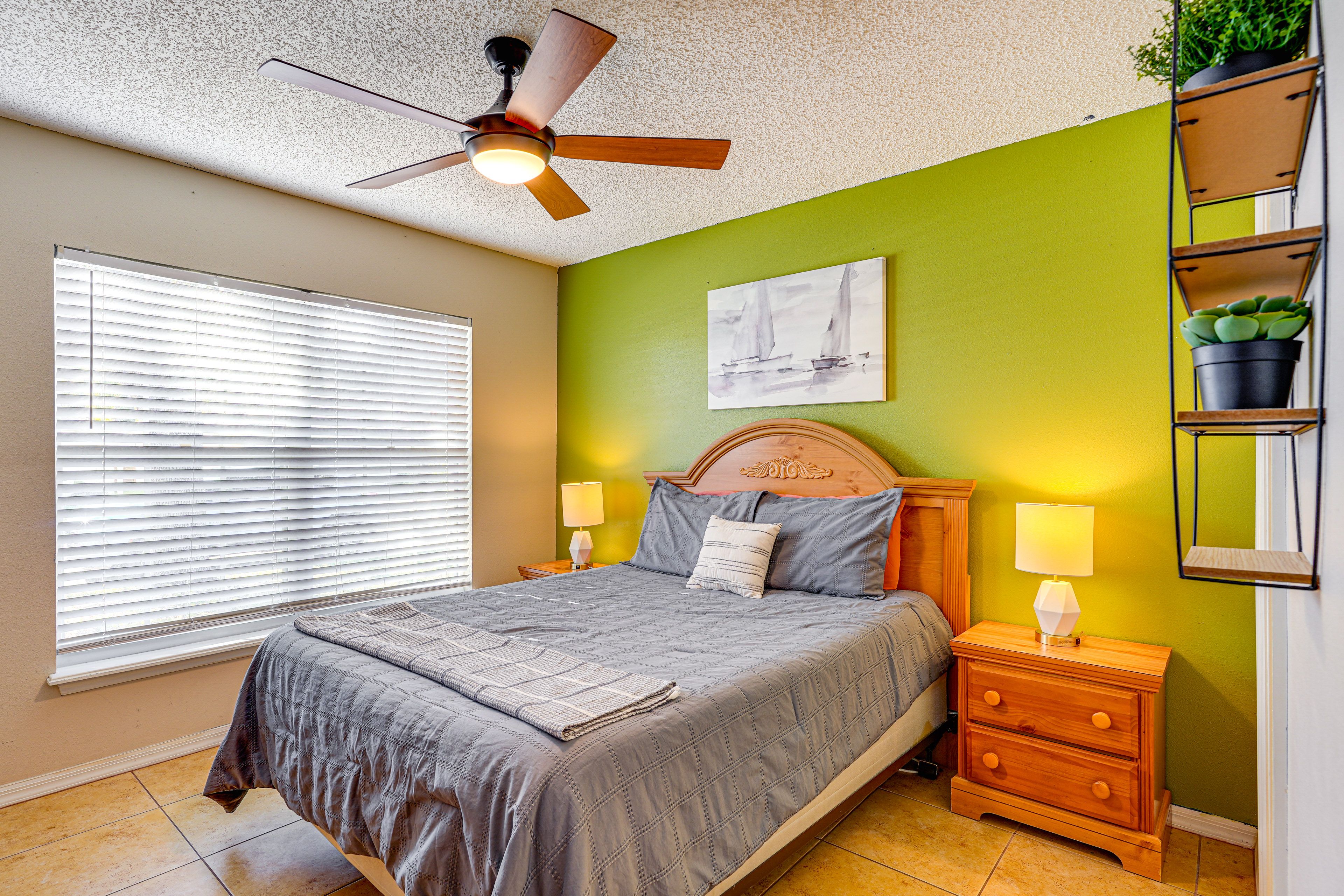 Bedroom 2 | Queen Bed | Smart TV w/ Cable