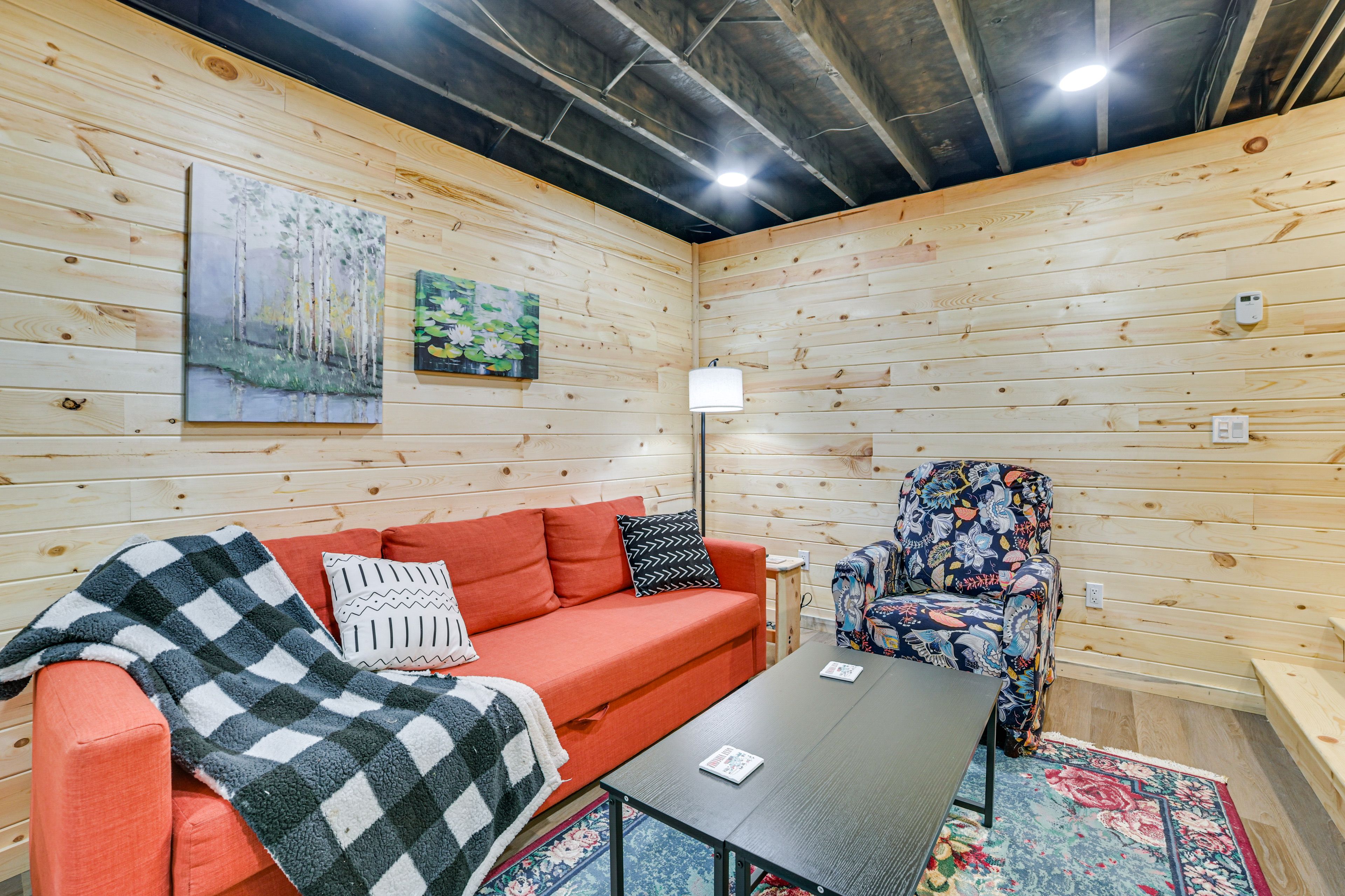 Game Room | Queen Futon | Basement