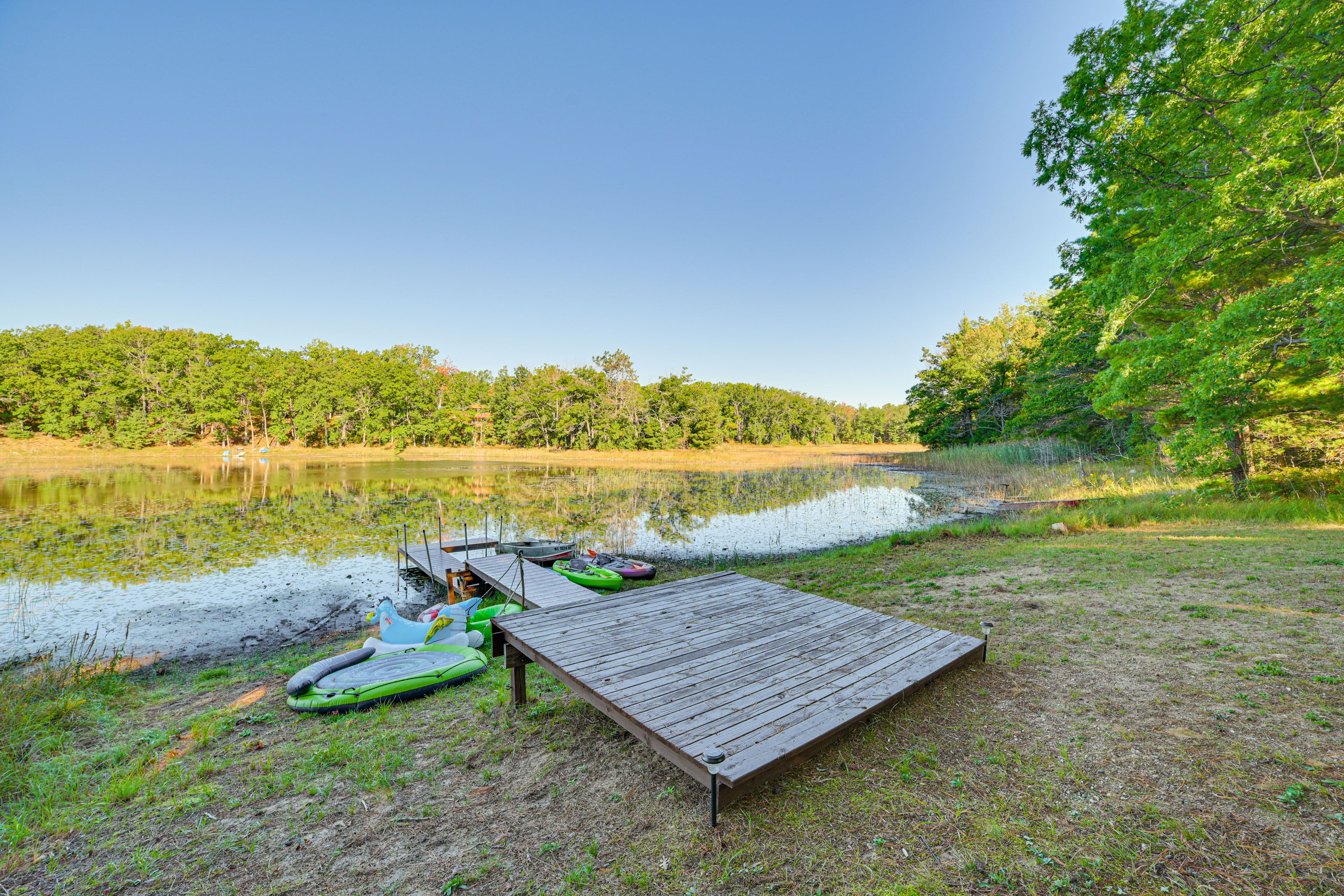 Private Dock | On-Site Lake Access