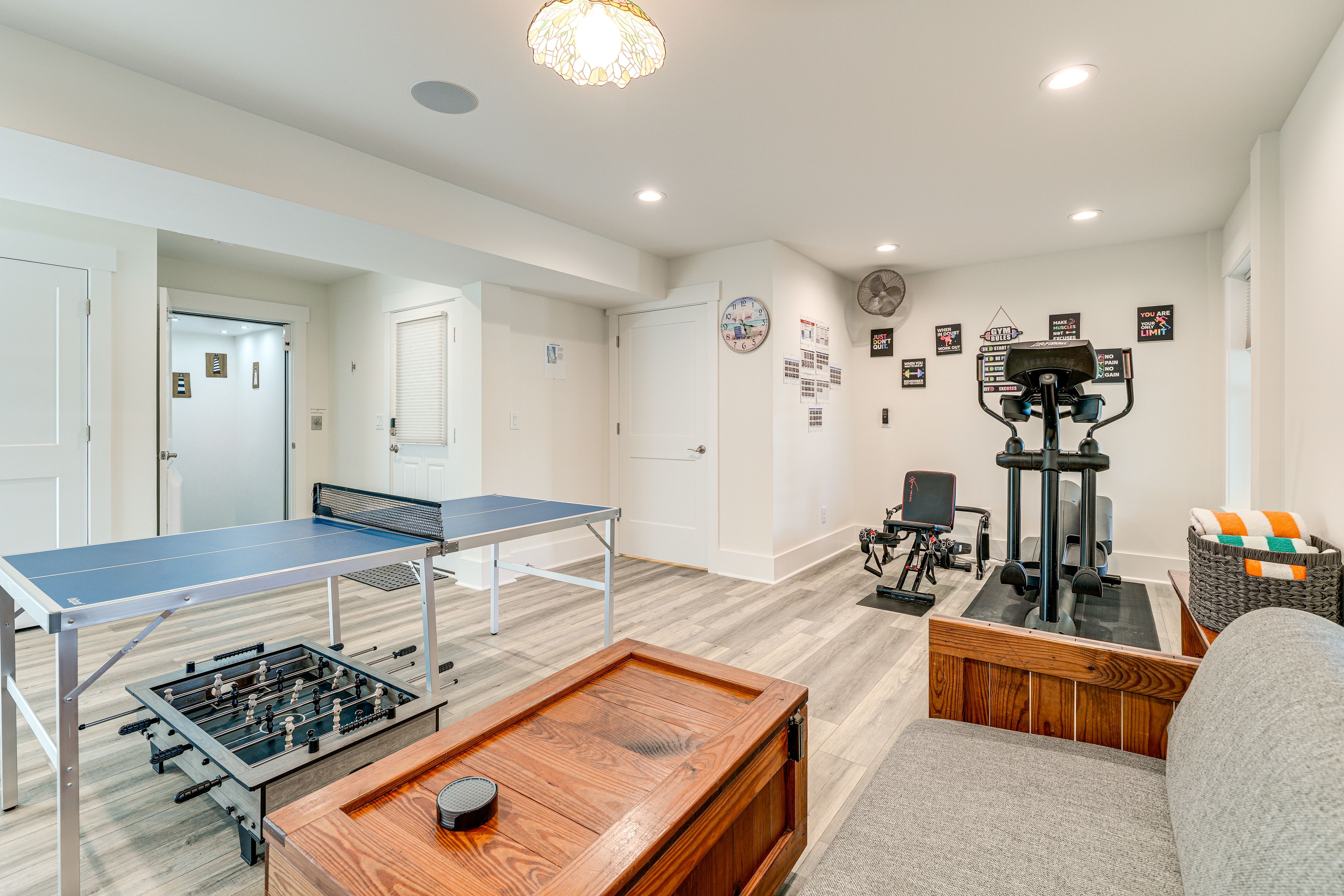 Game Room | Full Sleeper Sofa | Lower Floor