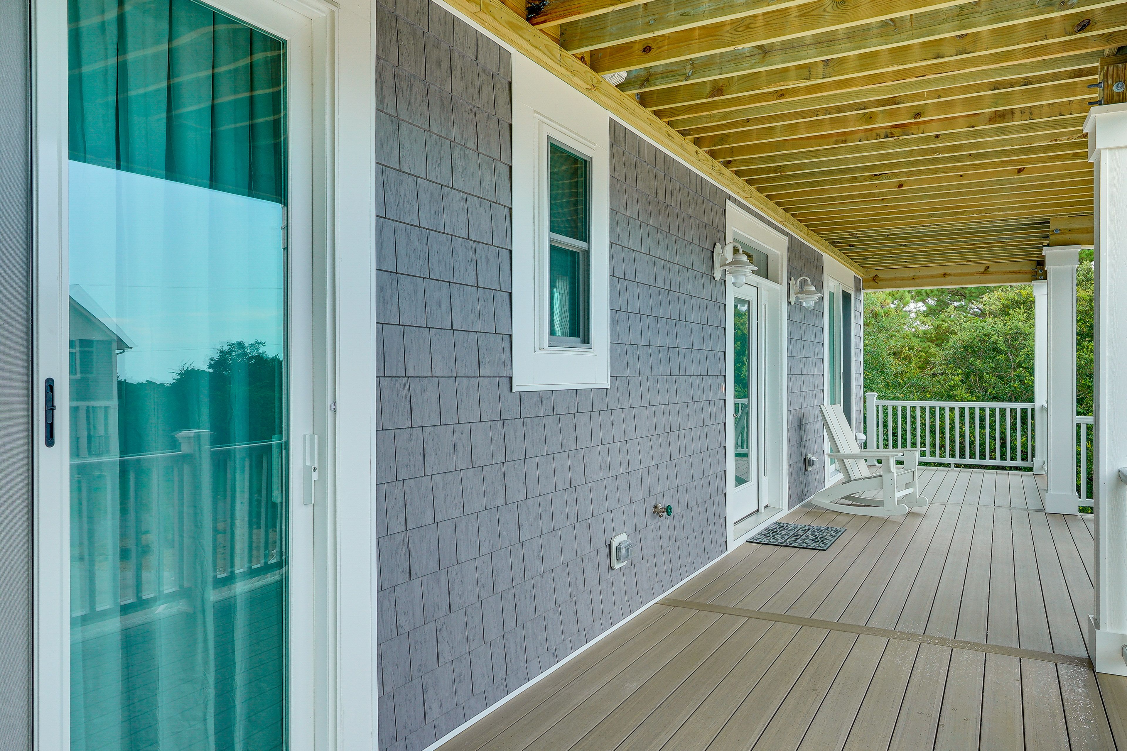 Deck | Ocean View | Access From Lower Floor