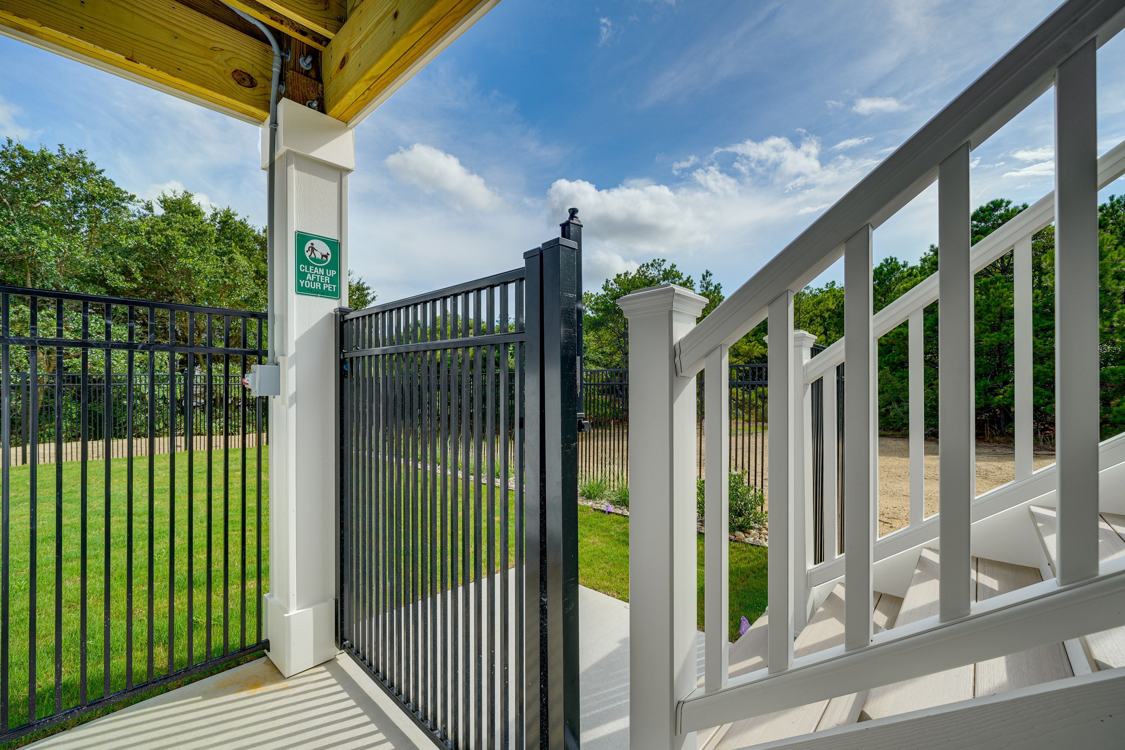 Fenced Yard
