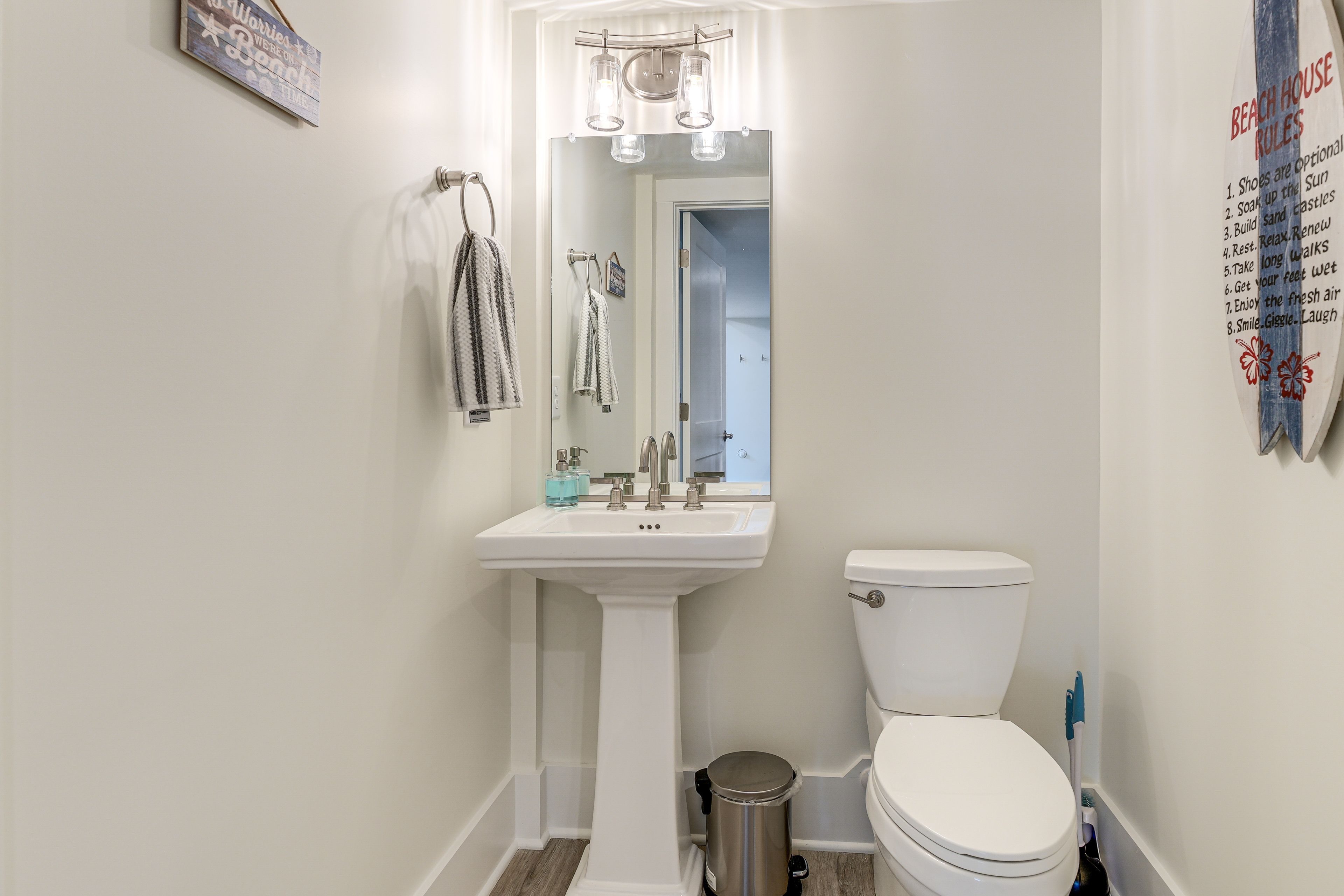 Half Bathroom | Lower Floor
