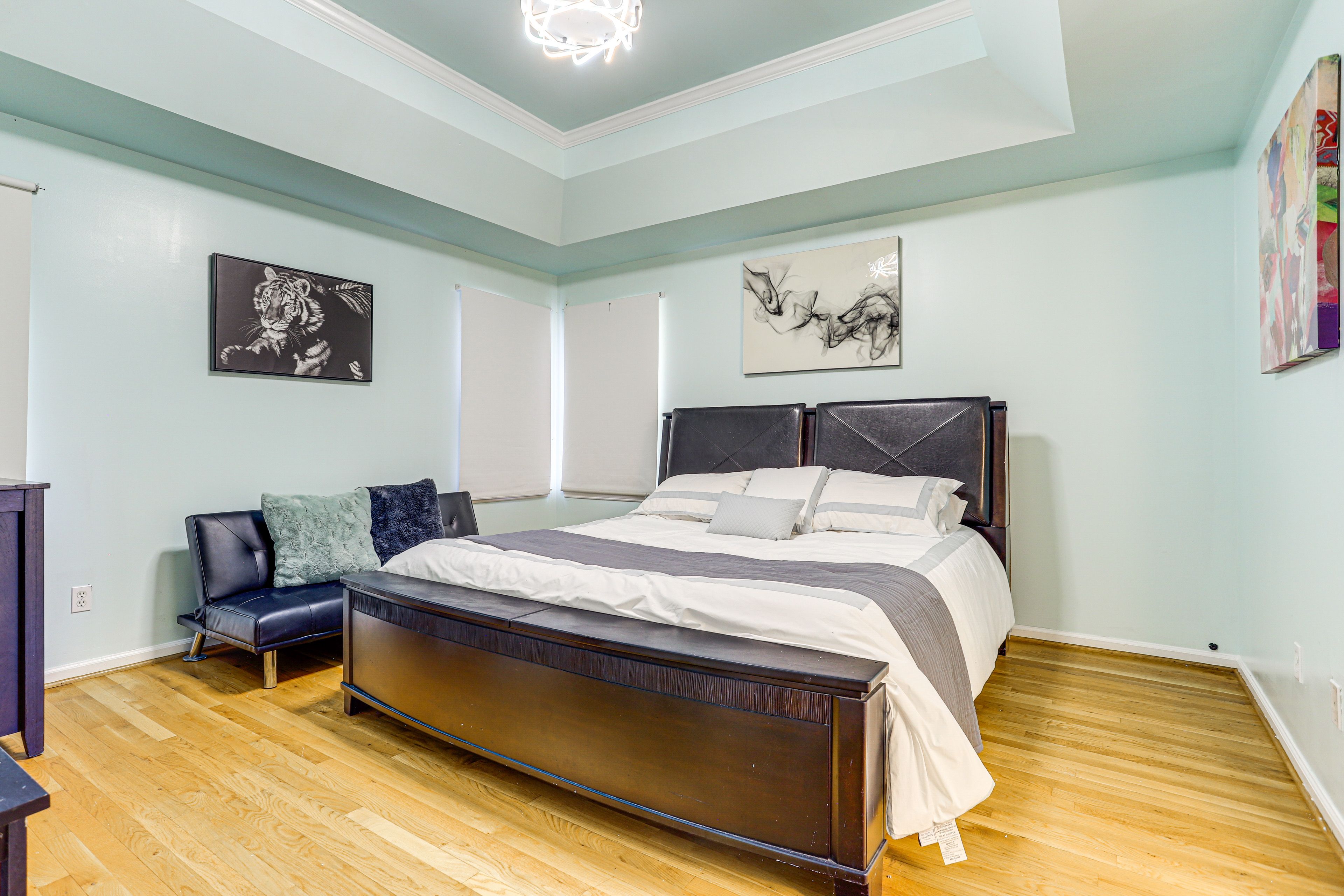Bedroom 1 | 2nd Floor | King Bed | Full Futon