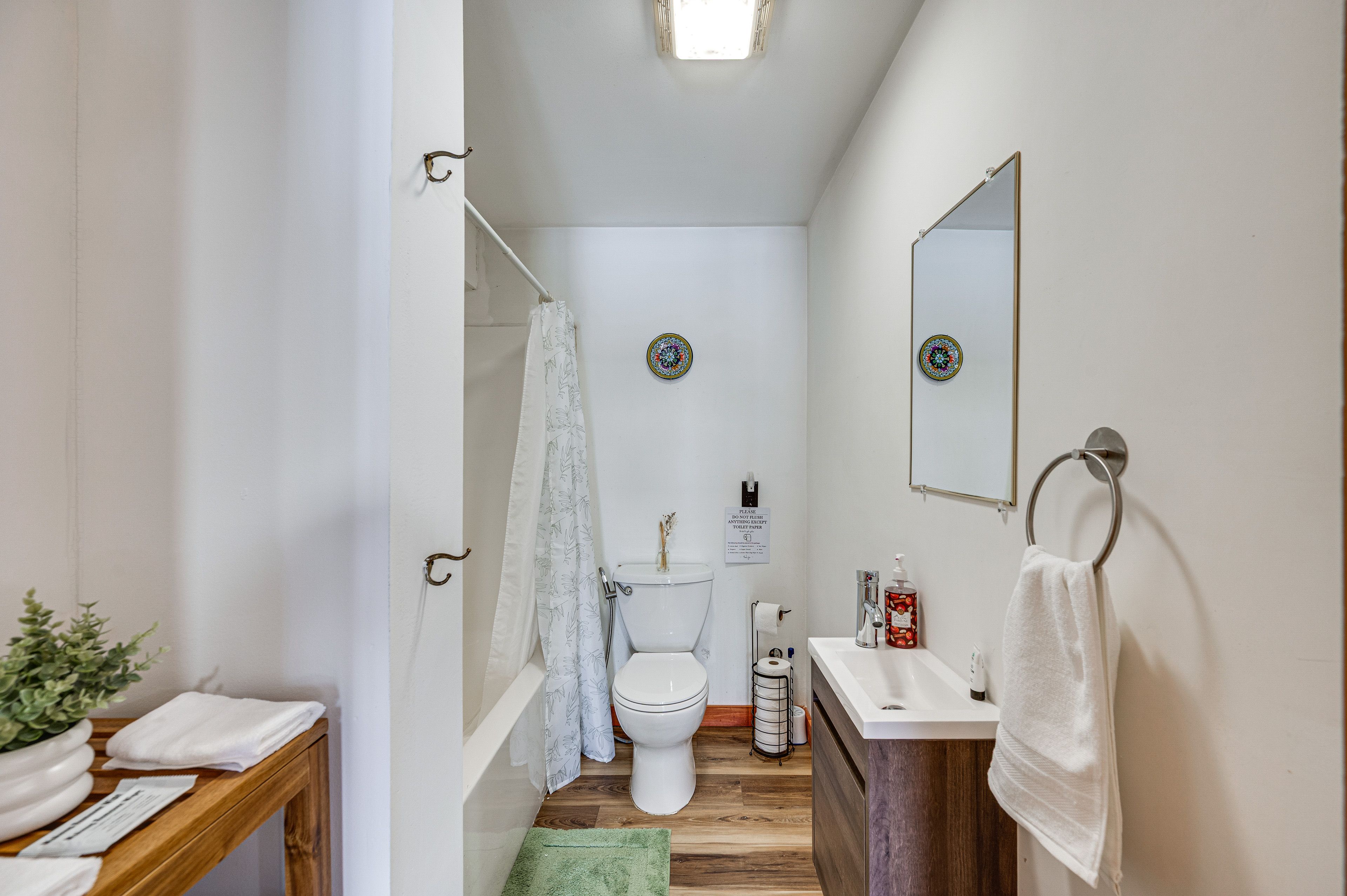 Bathroom | Towels Provided | 1st Floor