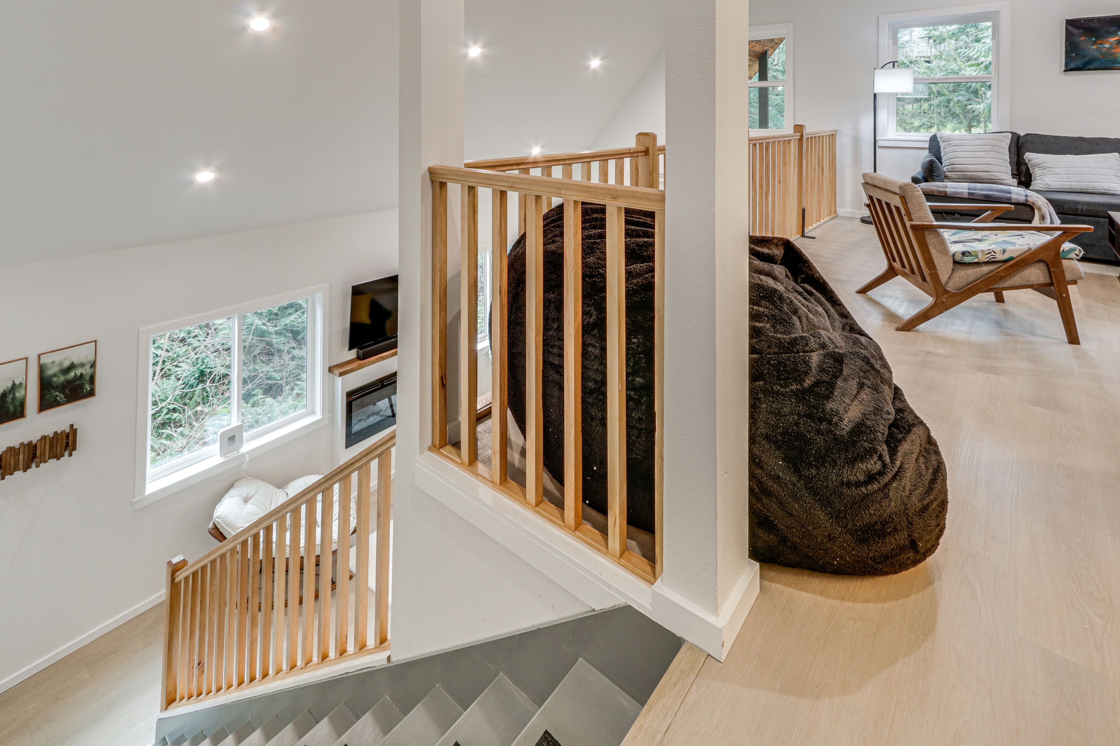 Stairs to Access 2nd Floor