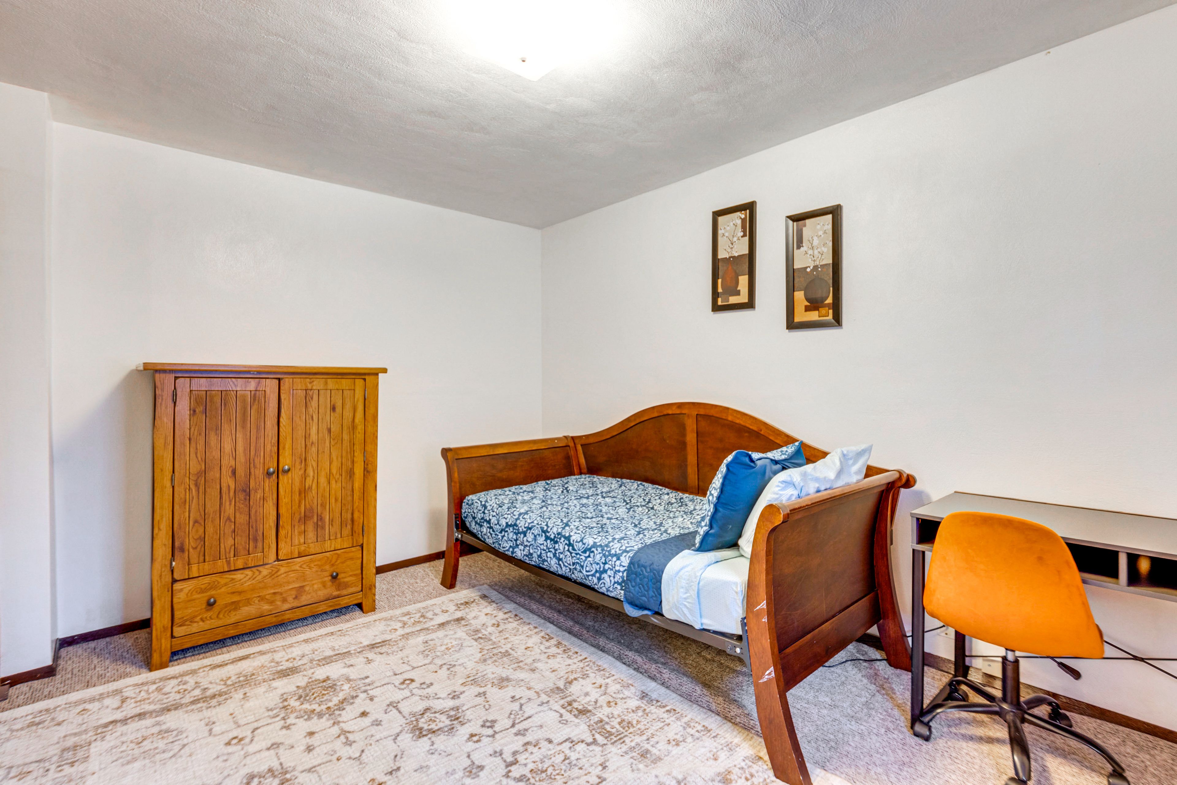 Bedroom 3 | Twin Daybed | Workstation | Main Level