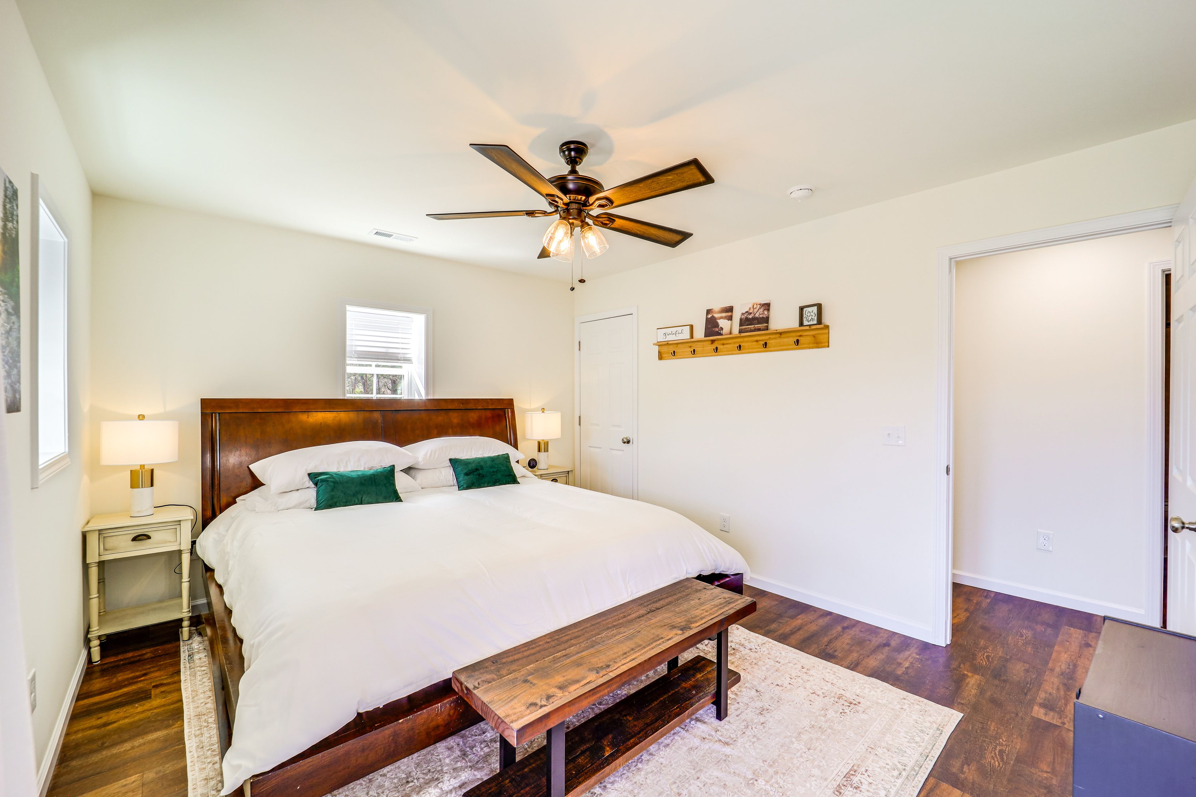 Bedroom Suite 1 | King Bed | Patio Access | Lower Level