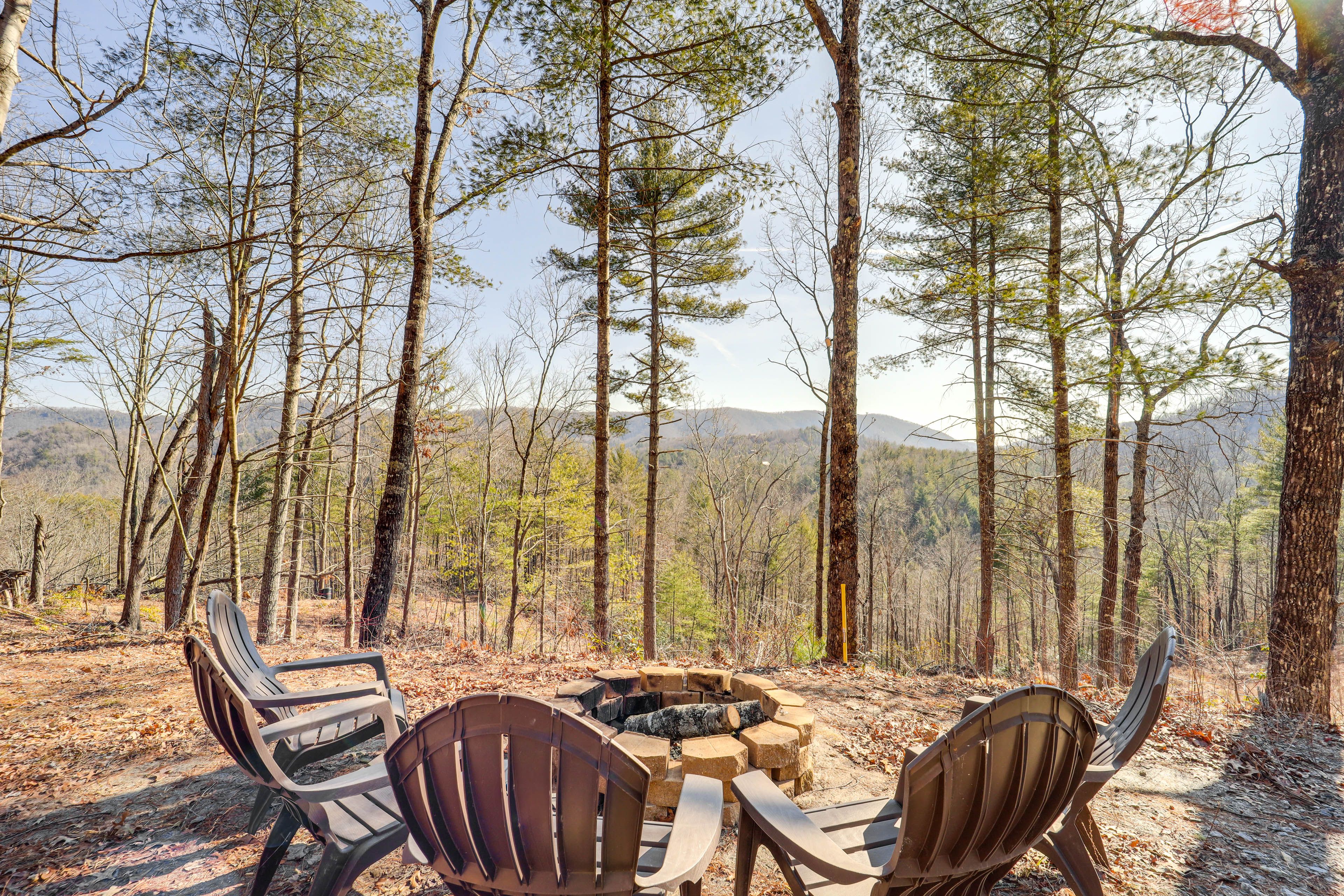 Fire Pit | Charcoal Grill | Covered Patio | Mountain Views