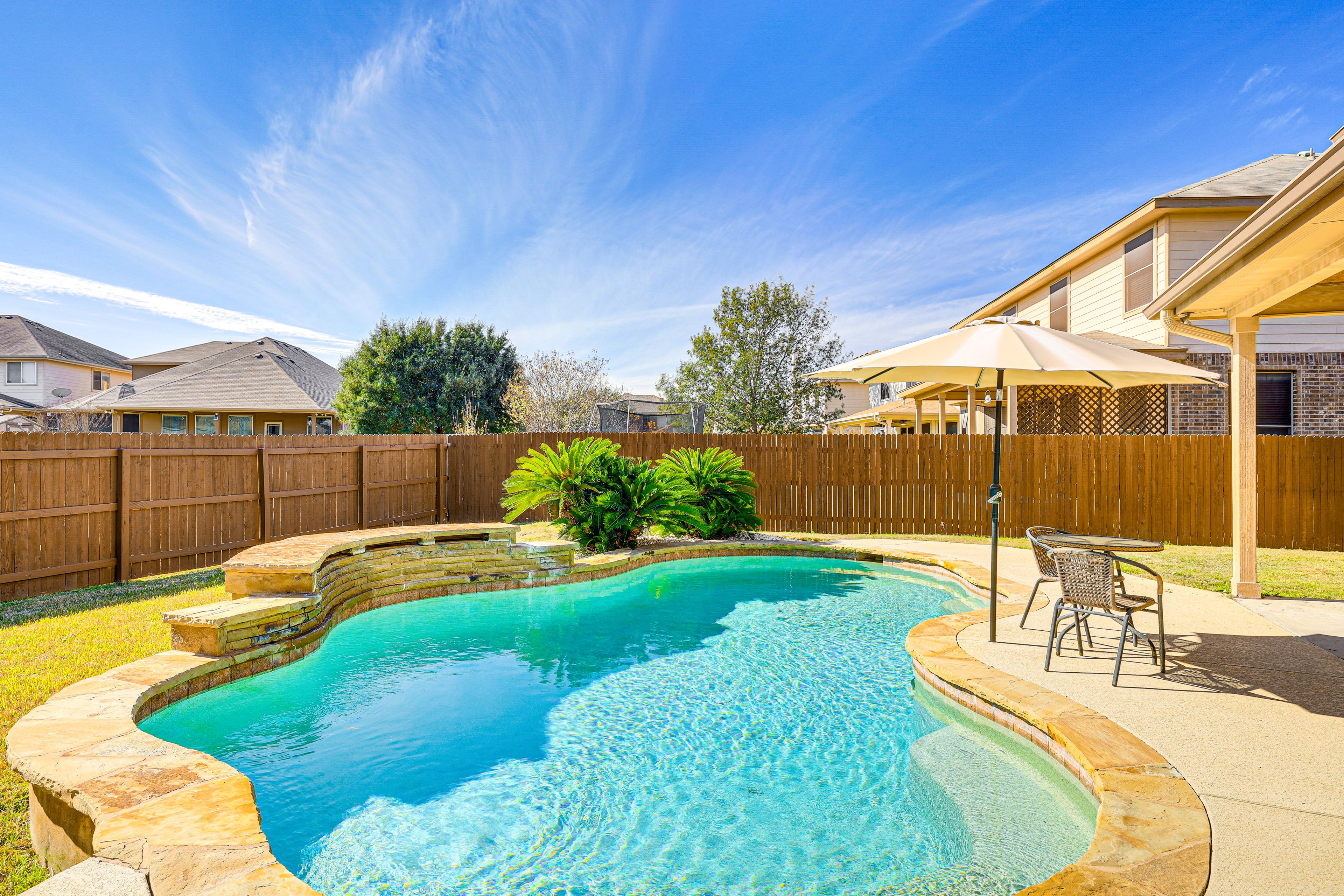 Outdoor Pool (Not Heated) | Fenced Yard